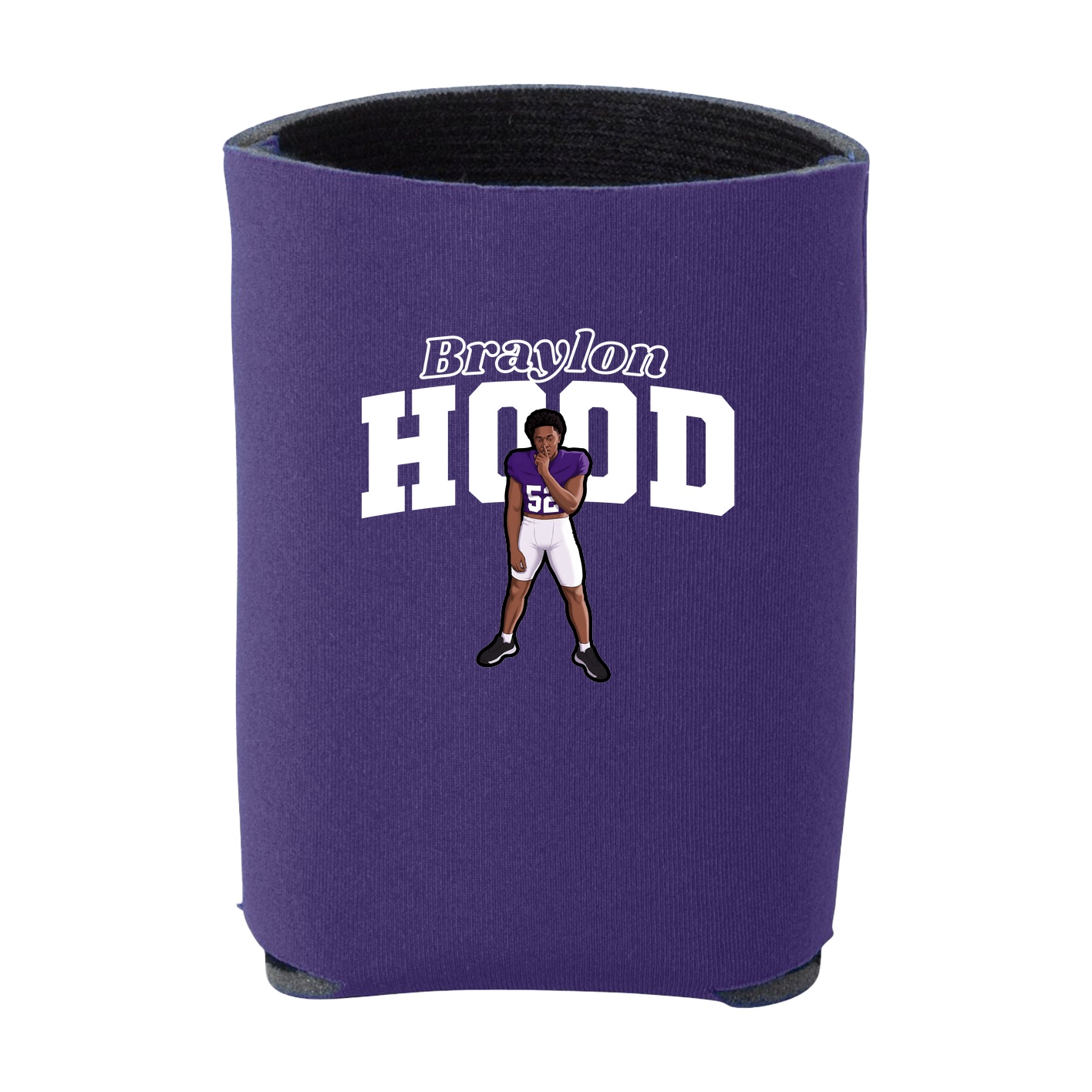 Can Holder — Name Arch in Purple