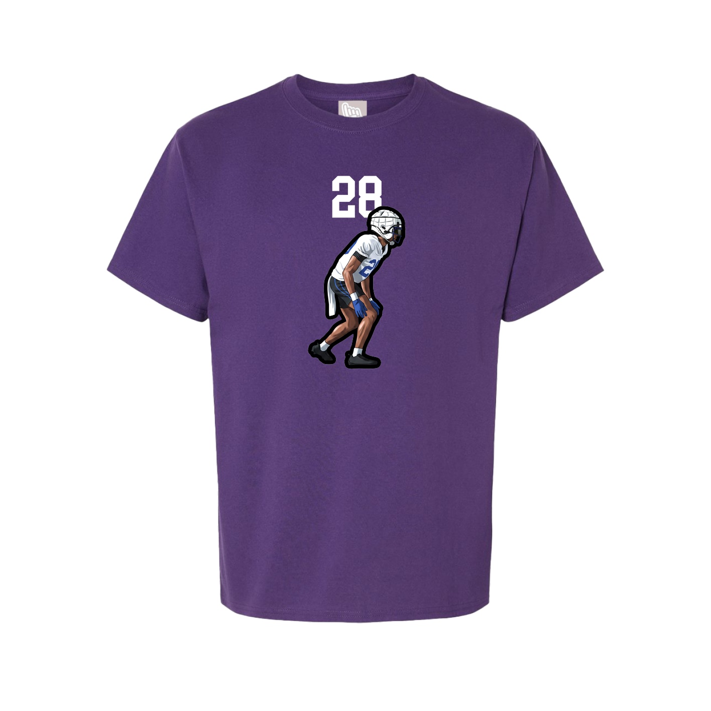 Tee — Number Top in Purple