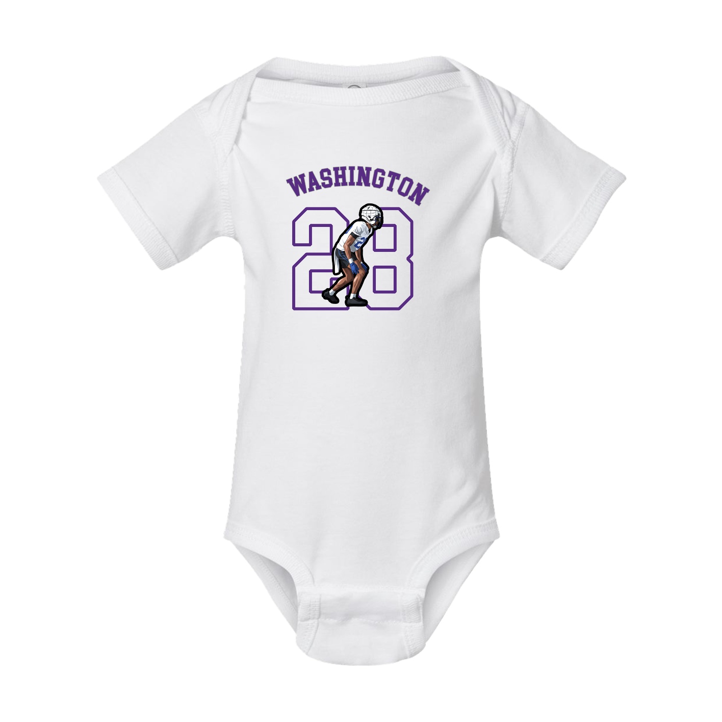 Baby Onesie — Shirsey Arch in White