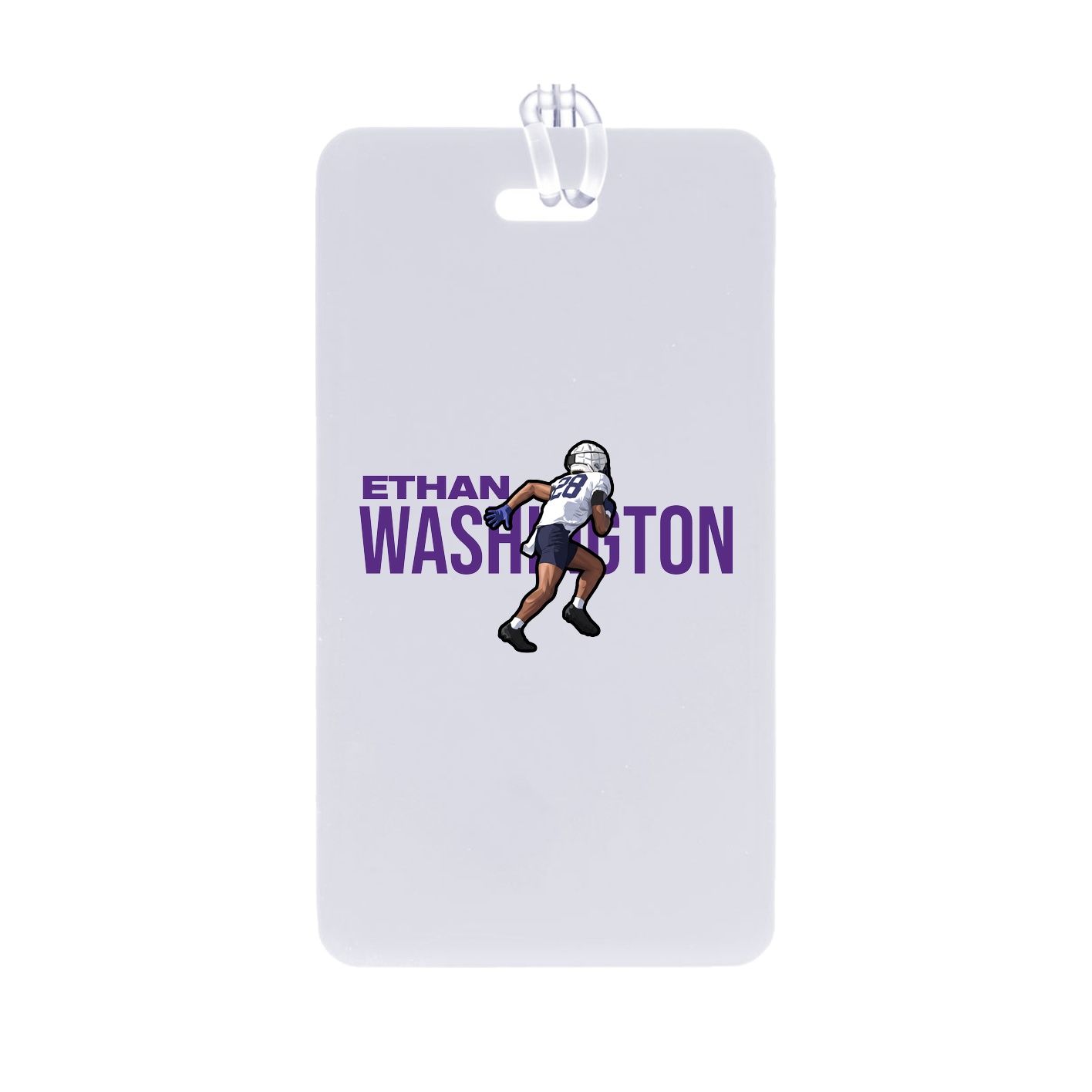 Bag Tag — Player Name in Classic