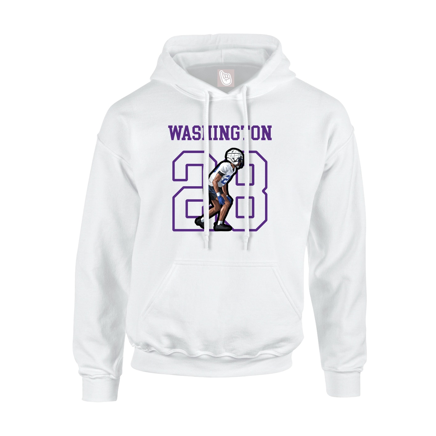 Youth Hoodie — Shirsey in White