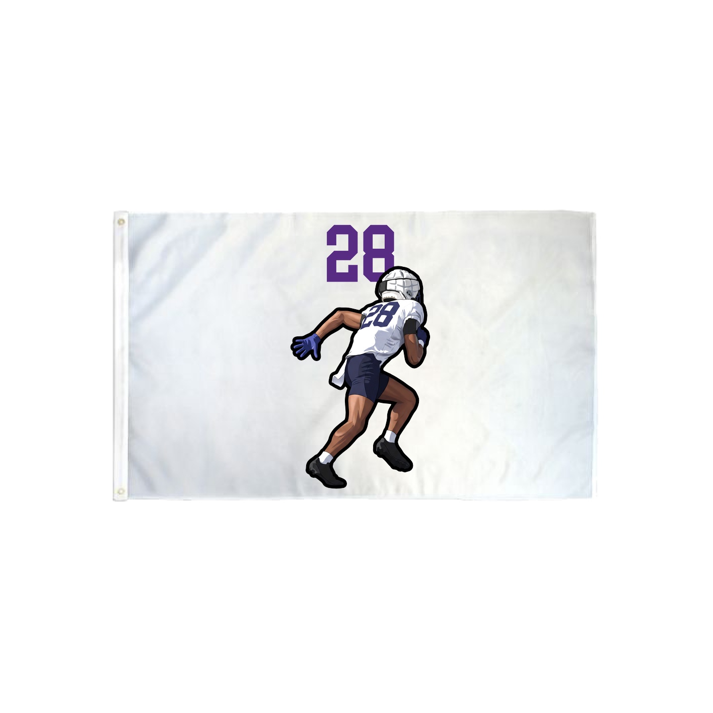 3x5 Flag — Number Top in Classic