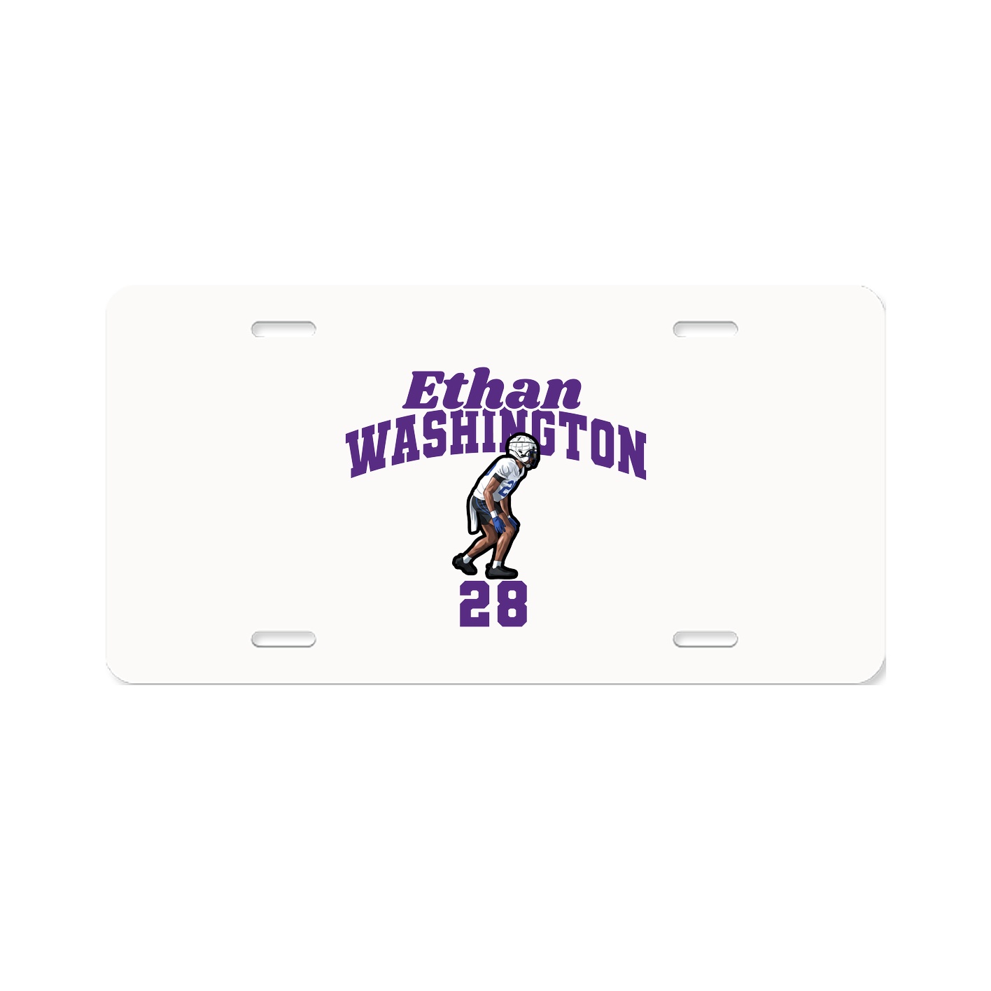 License Plate — Signature Arch in Classic
