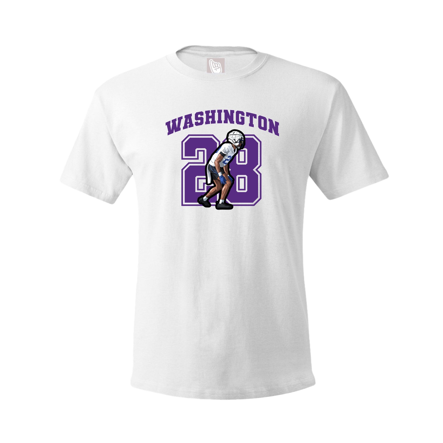 Tee — Number in White