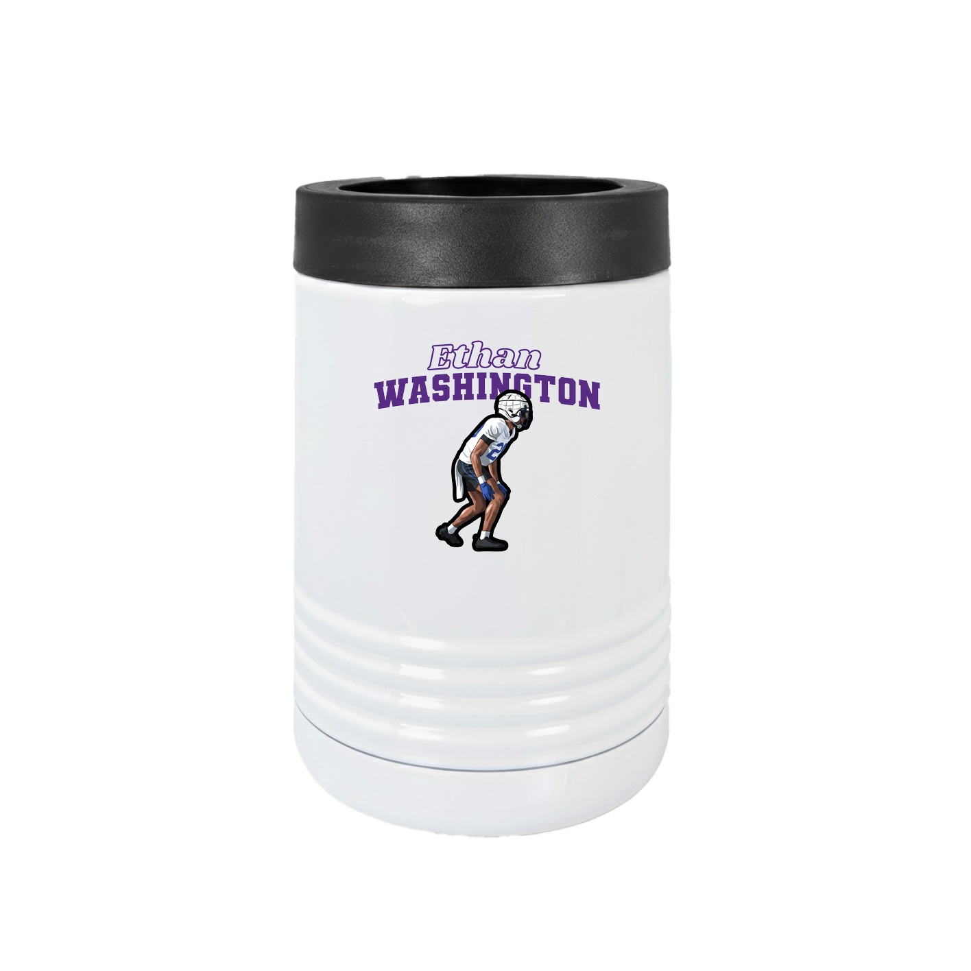 Beverage Holder — Name Arch in White