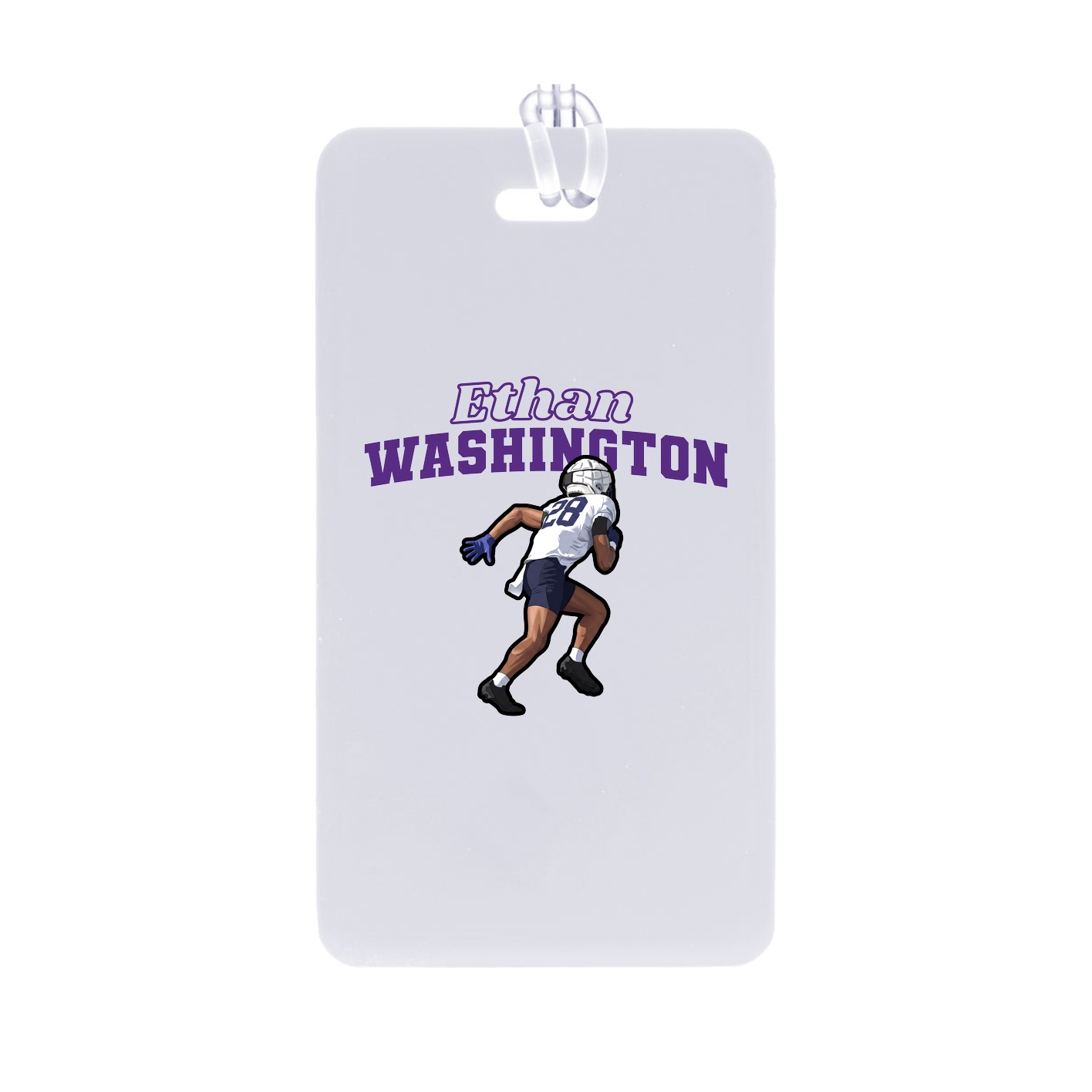 Bag Tag — Name Arch in Classic