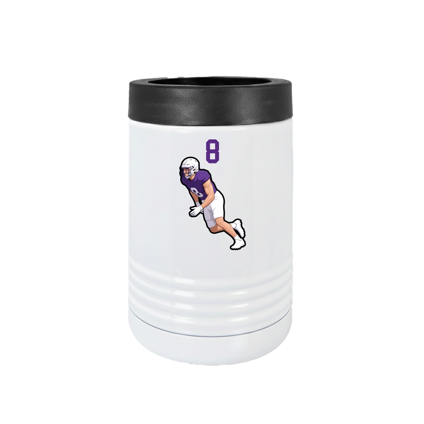 Beverage Holder — Number Top in White