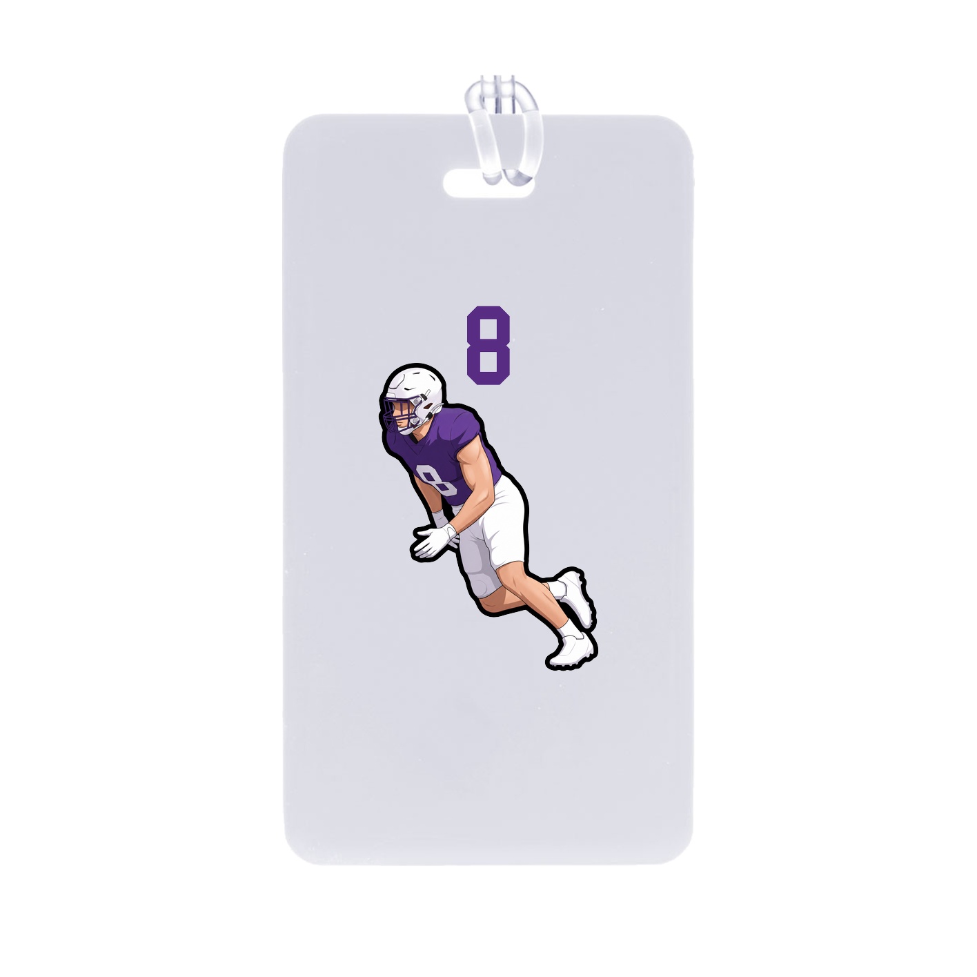 Bag Tag — Number Top in Classic