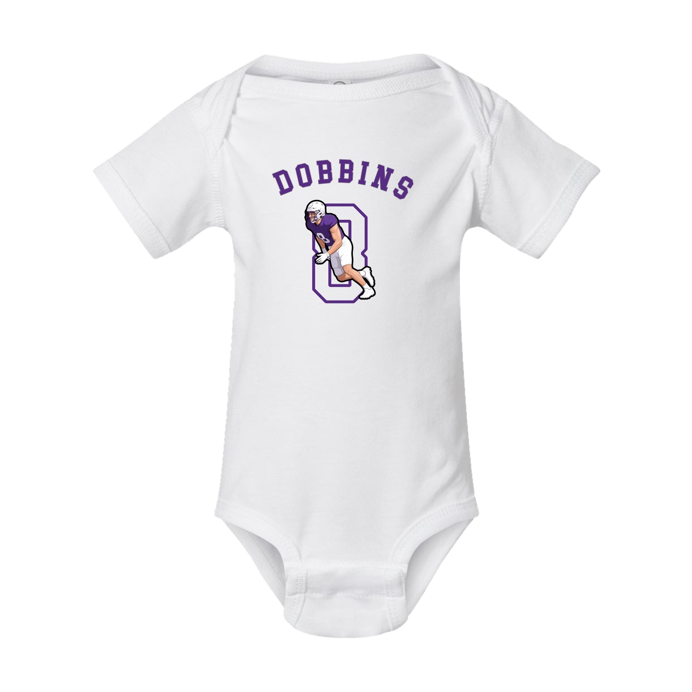 Baby Onesie — Shirsey Arch in White