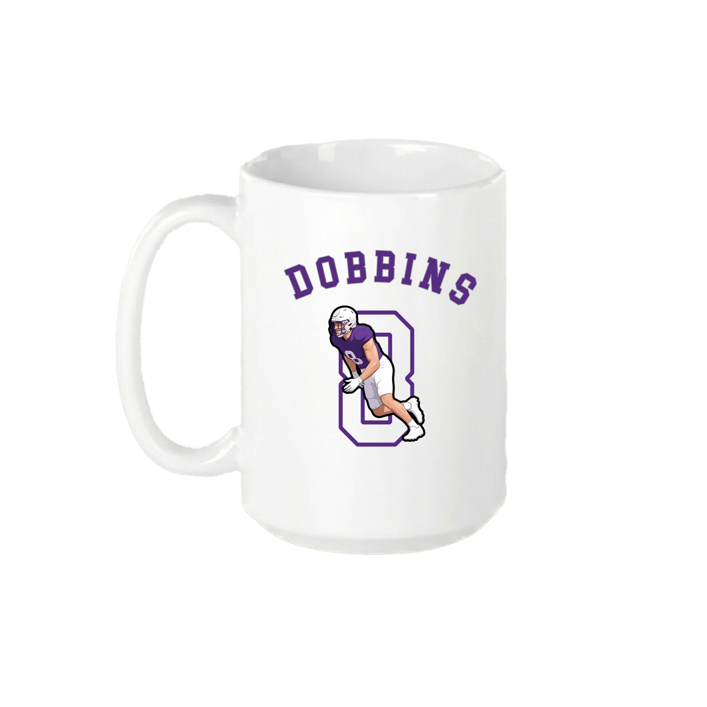 15oz Coffee Mug — Shirsey Arch in White