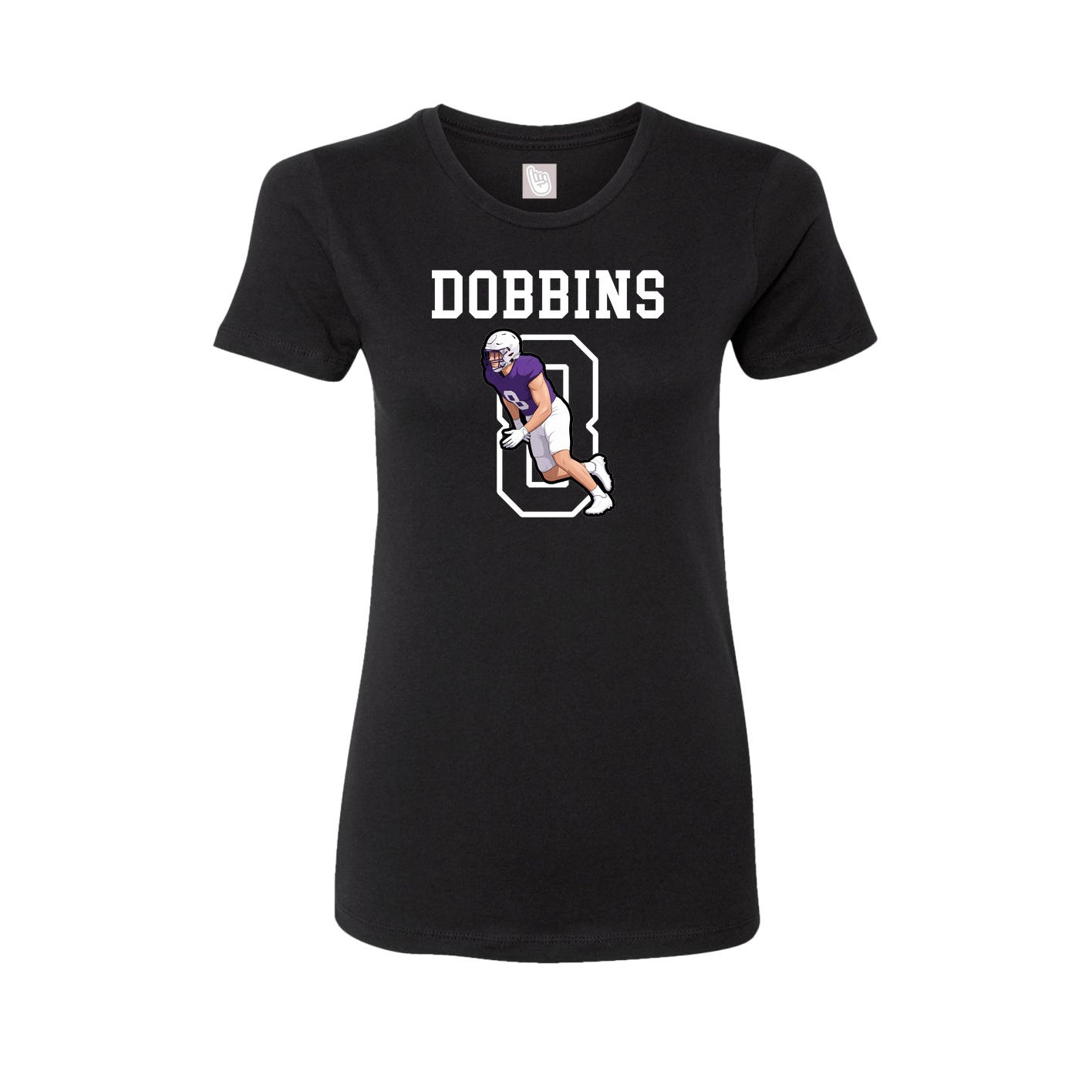 Fitted Women's Tee — Shirsey in Black