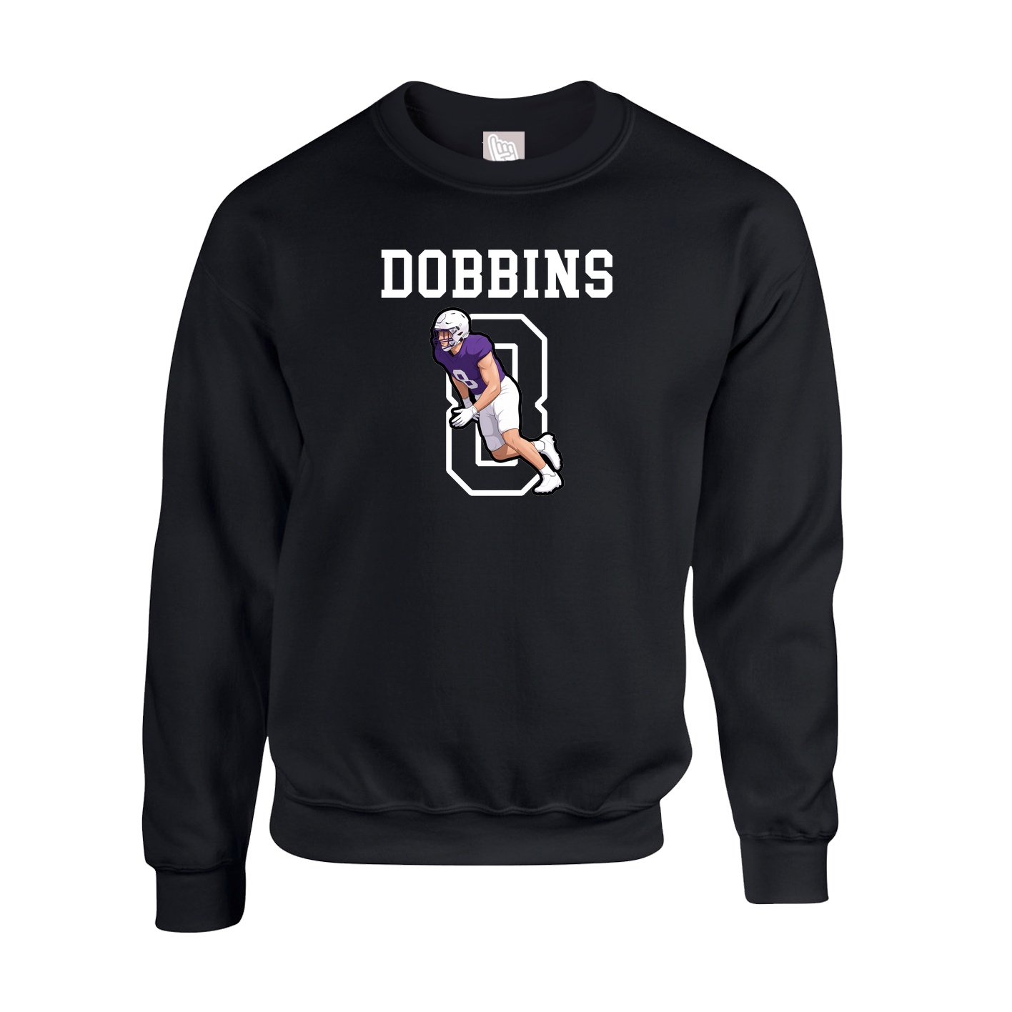Fleece Crew — Shirsey in Black