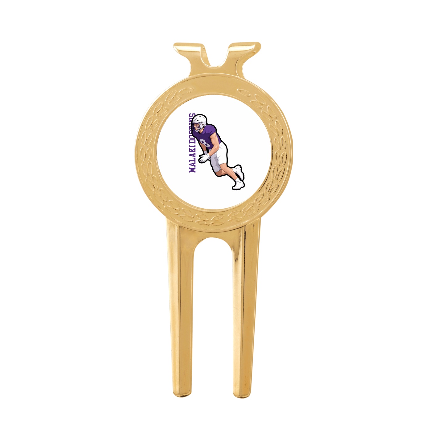 Divot Tool with Ball Marker — Name Vertical in Classic