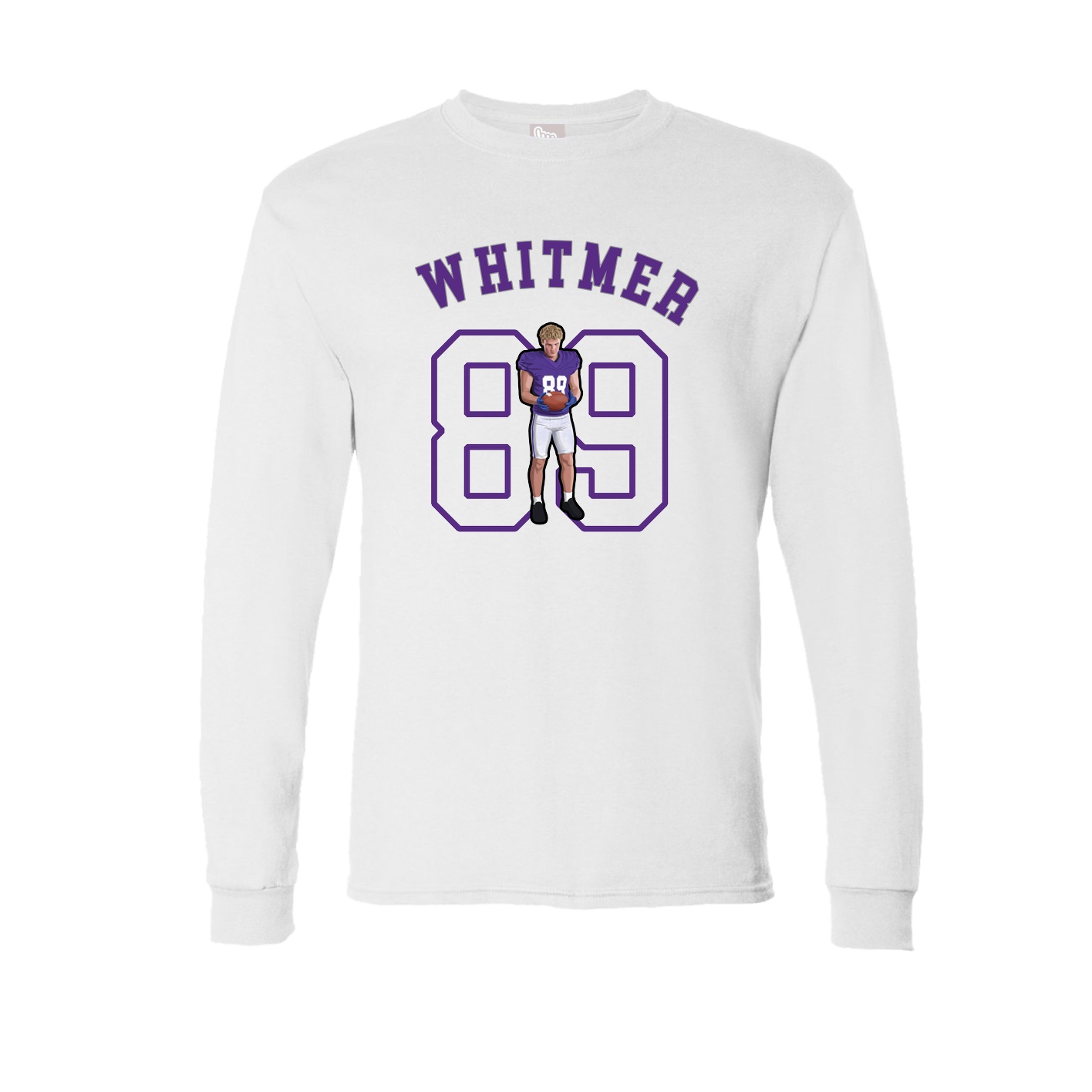 Long Sleeve Tee — Shirsey Arch in White