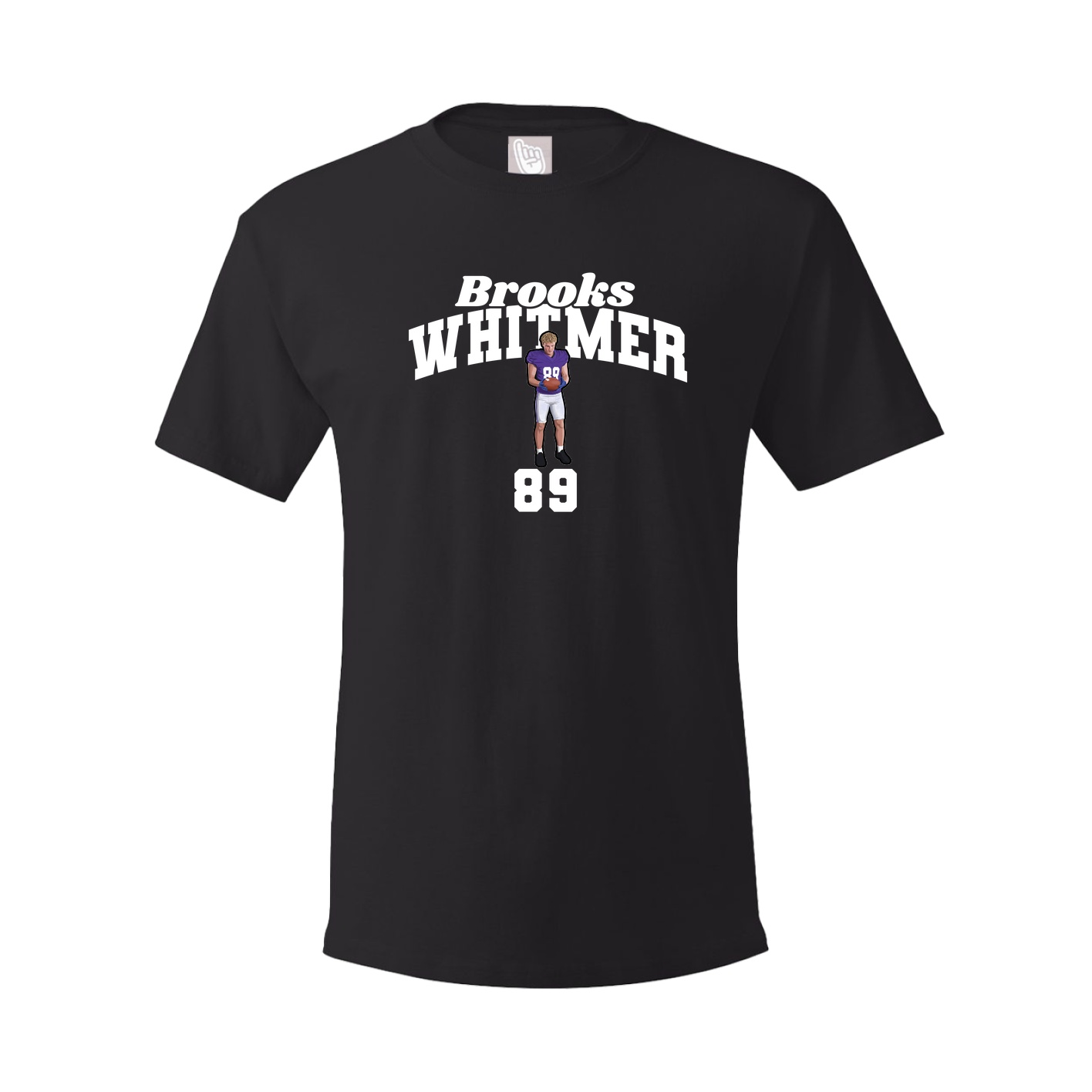 Youth Tee — Signature Arch in Black