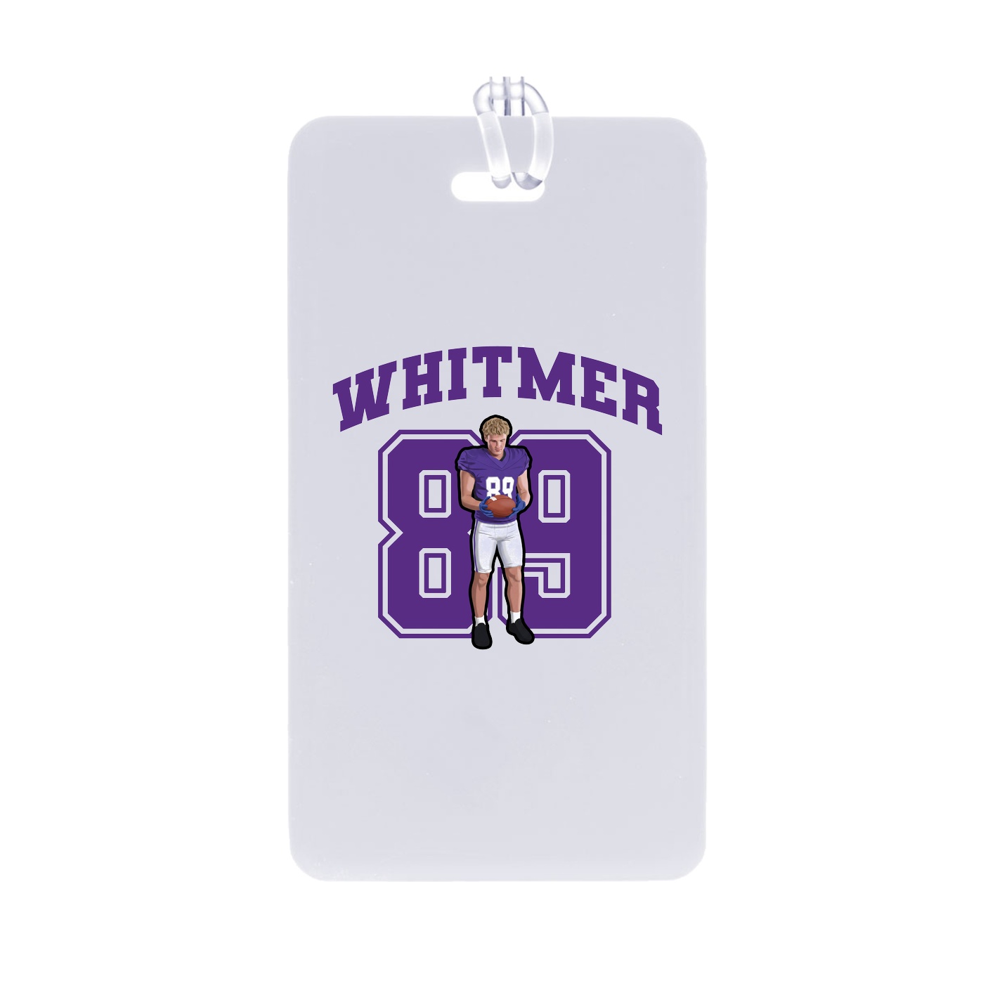 Bag Tag — Number in Classic