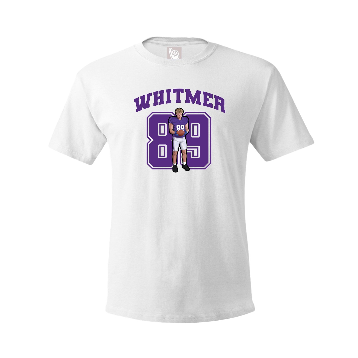Tee — Number in White