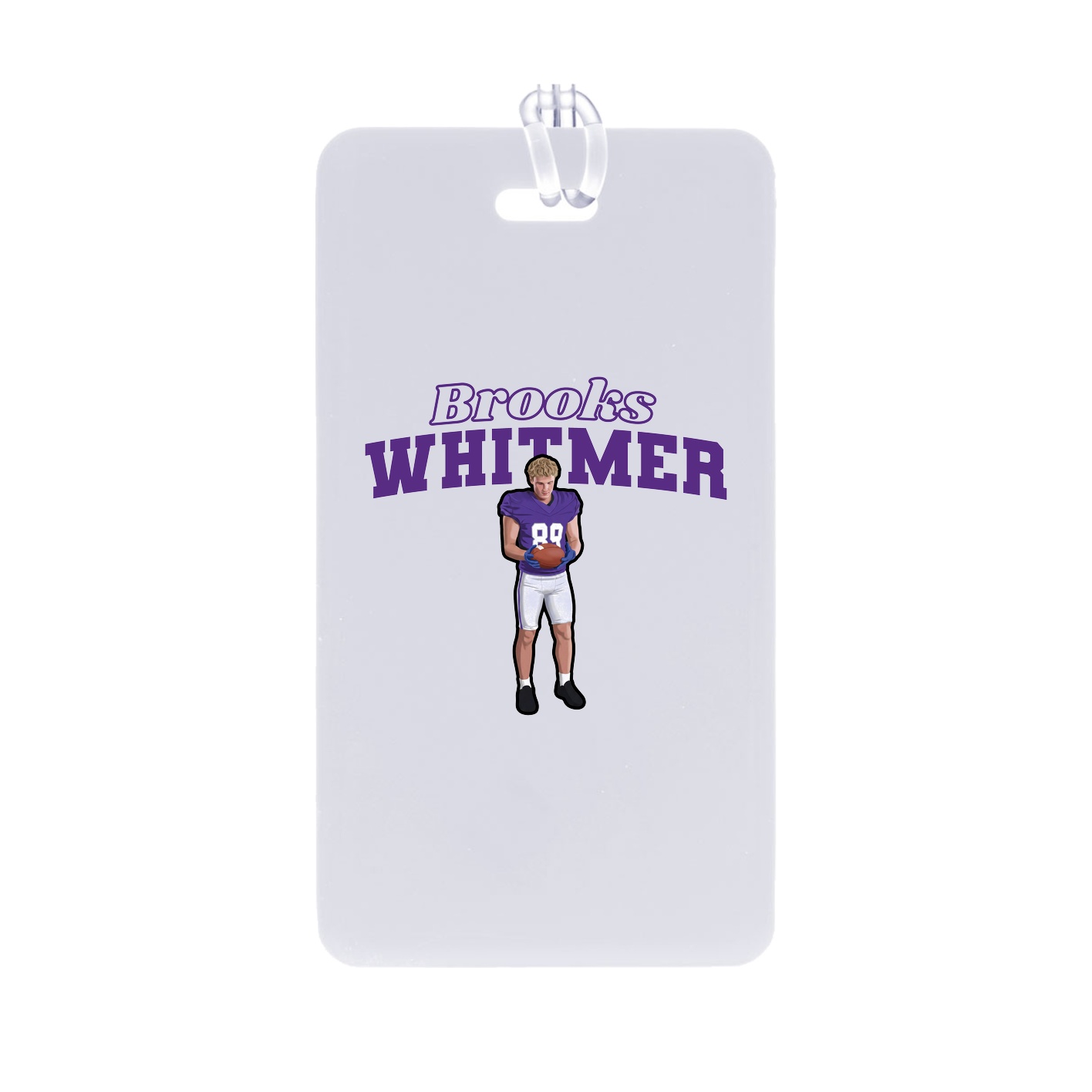 Bag Tag — Name Arch in Classic