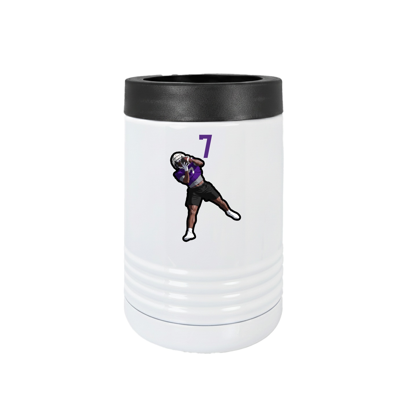 Beverage Holder — Number Top in White