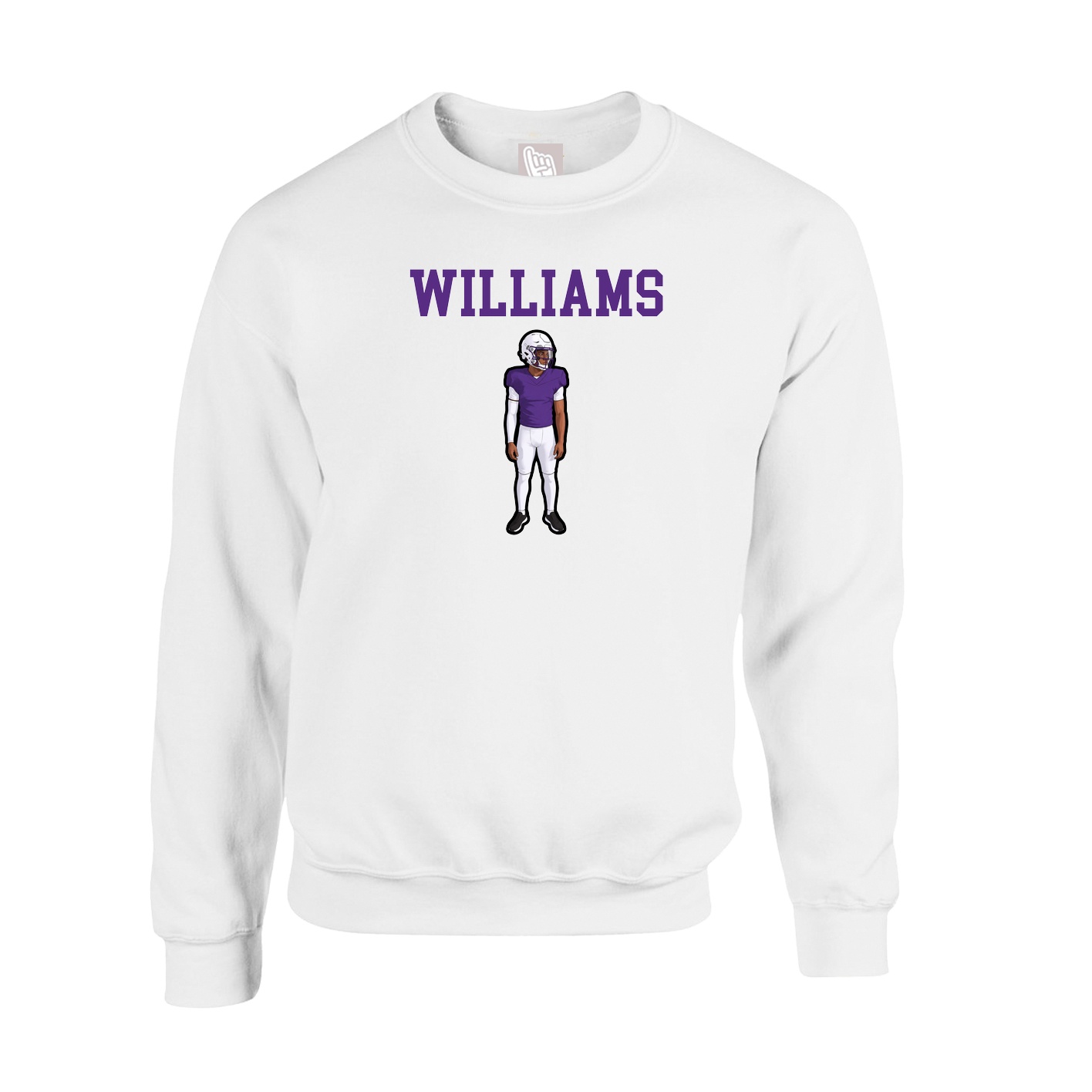 Fleece Crew — Shirsey in White