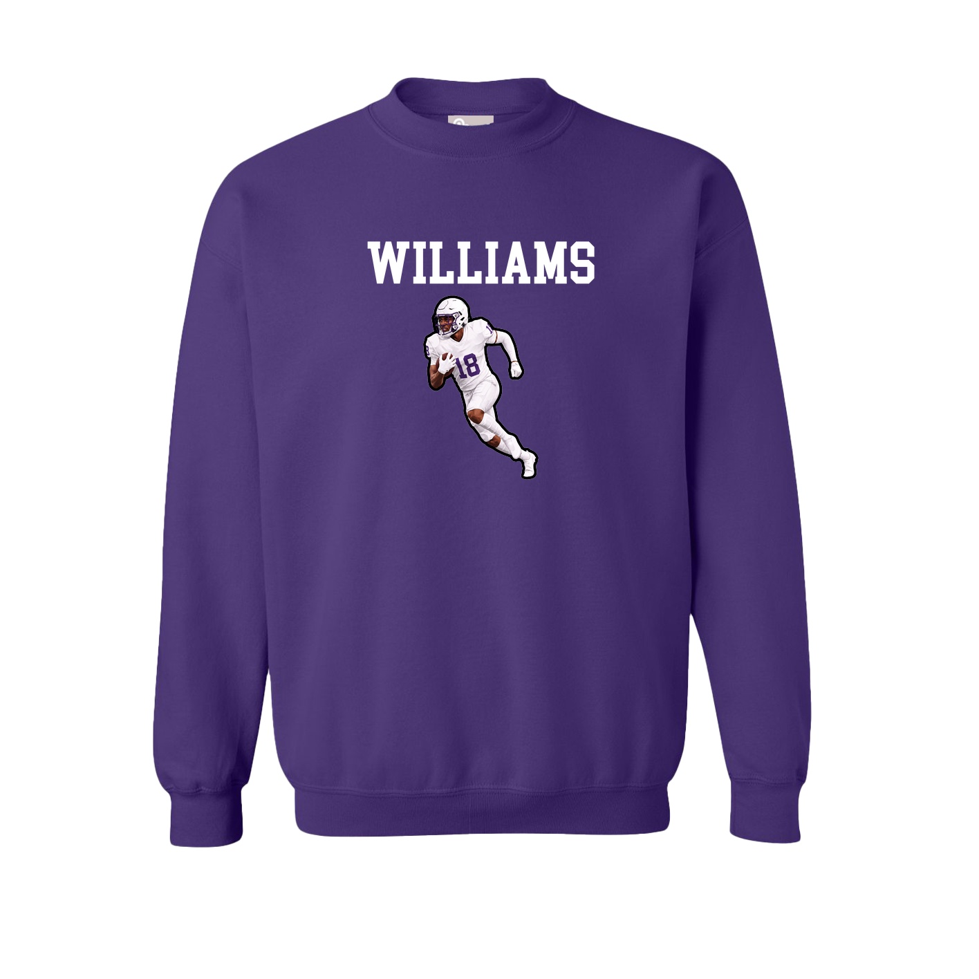 Fleece Crew — Shirsey in Purple