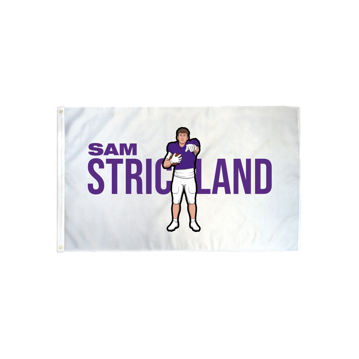 3x5 Flag — Player Name in Classic