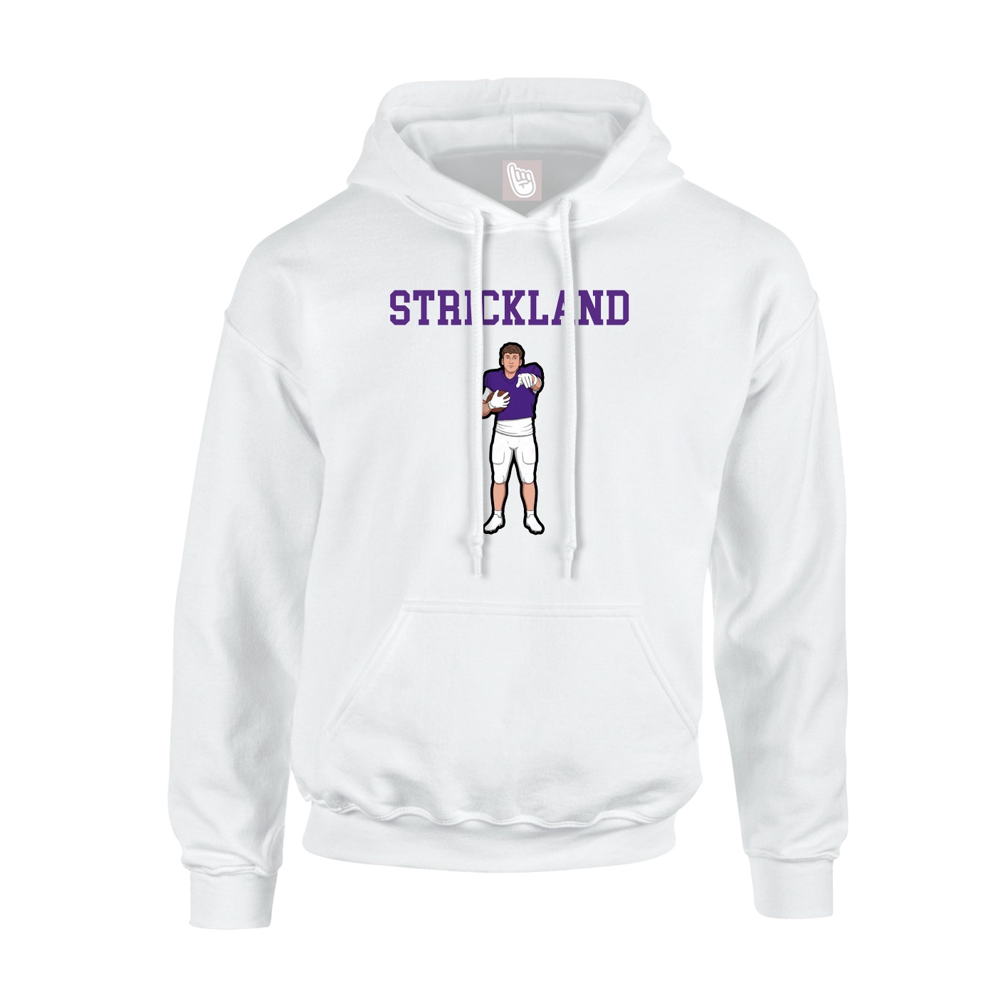 Youth Hoodie — Shirsey in White
