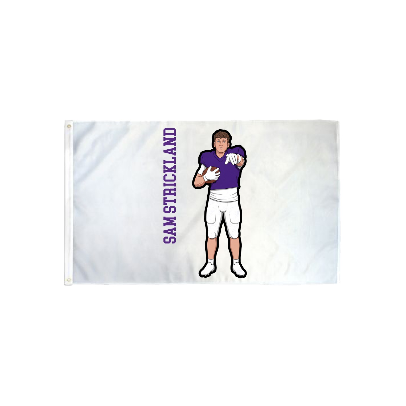 3x5 Flag — Name Vertical in Classic