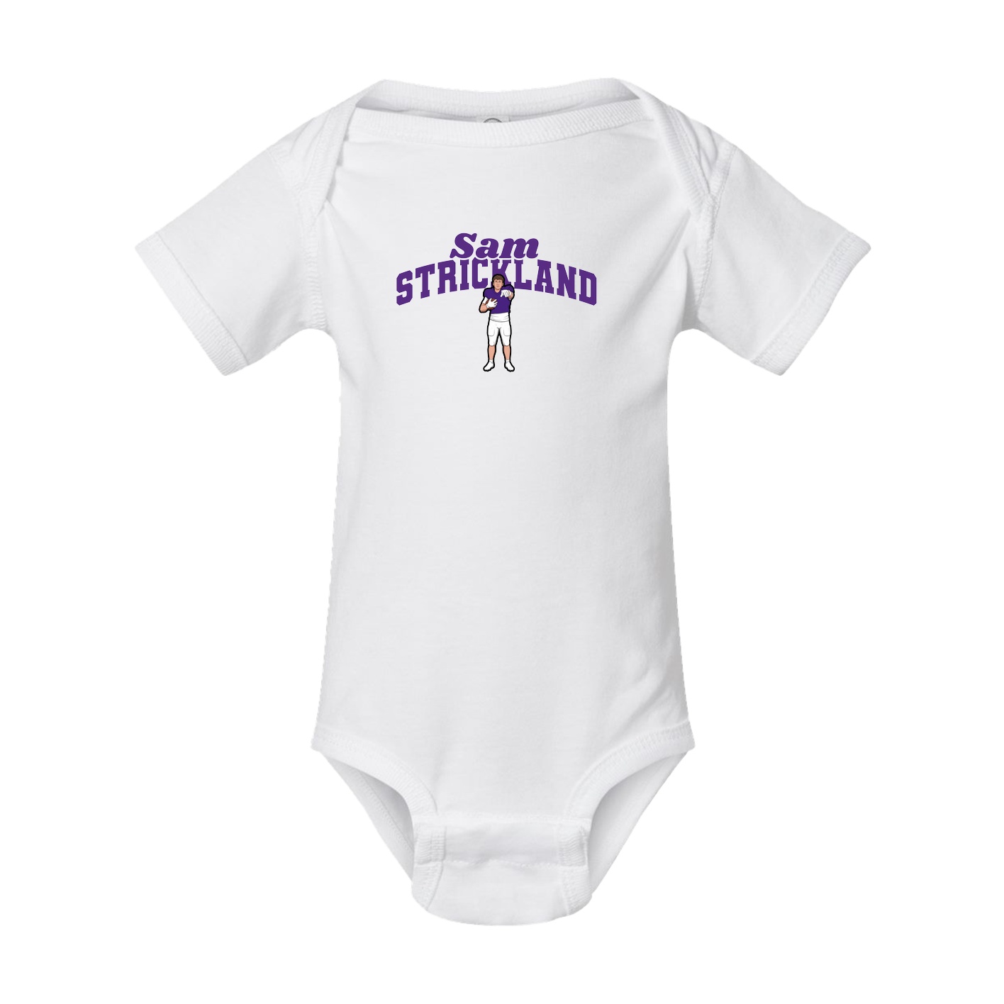 Baby Onesie — Signature Arch in White