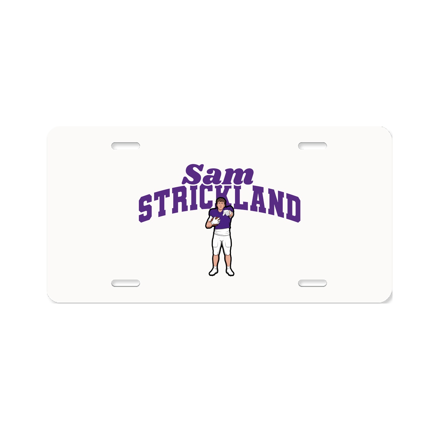 License Plate — Signature Arch in Classic