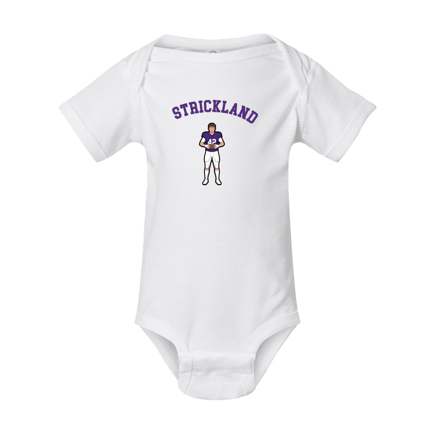 Baby Onesie — Shirsey Arch in White
