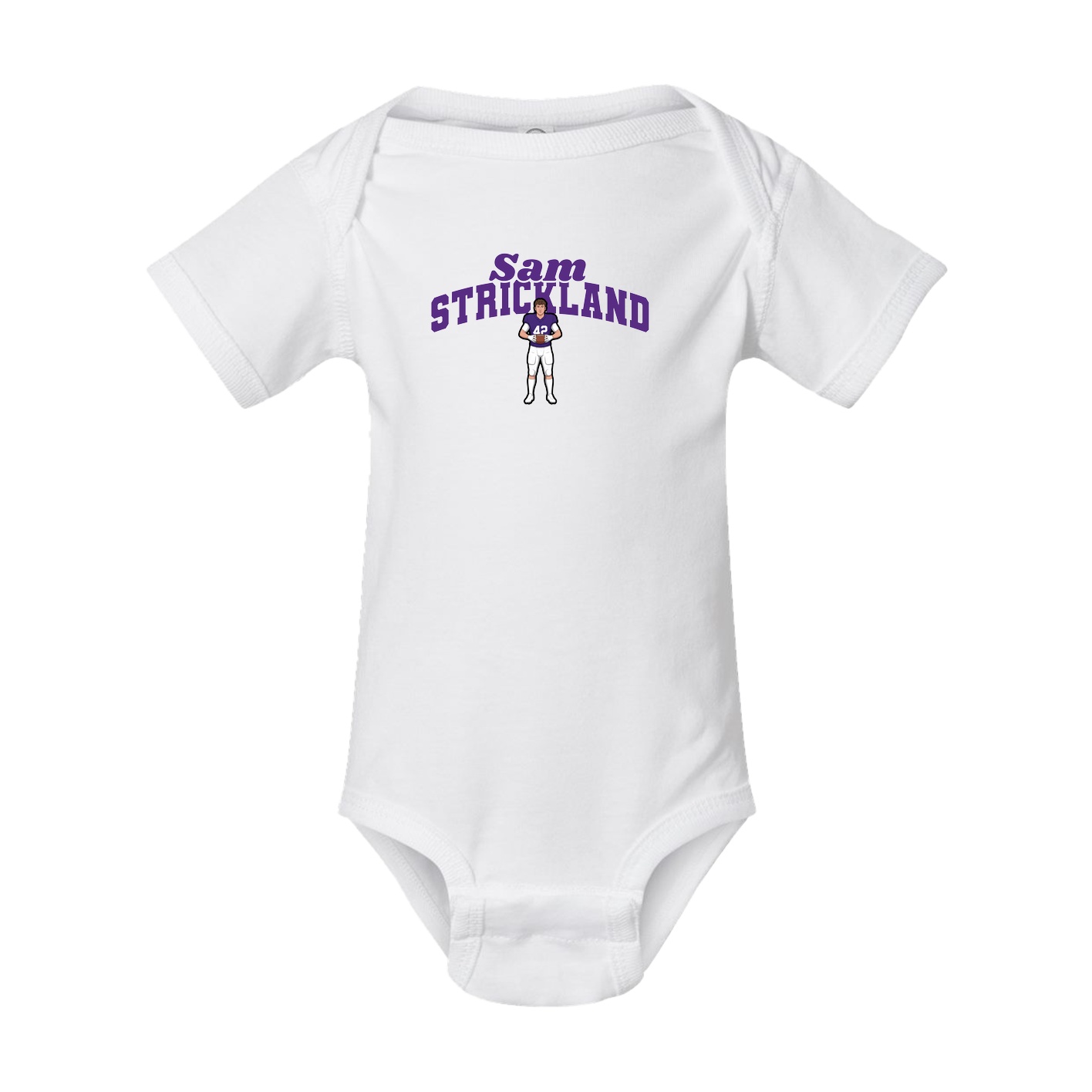 Baby Onesie — Signature Arch in White