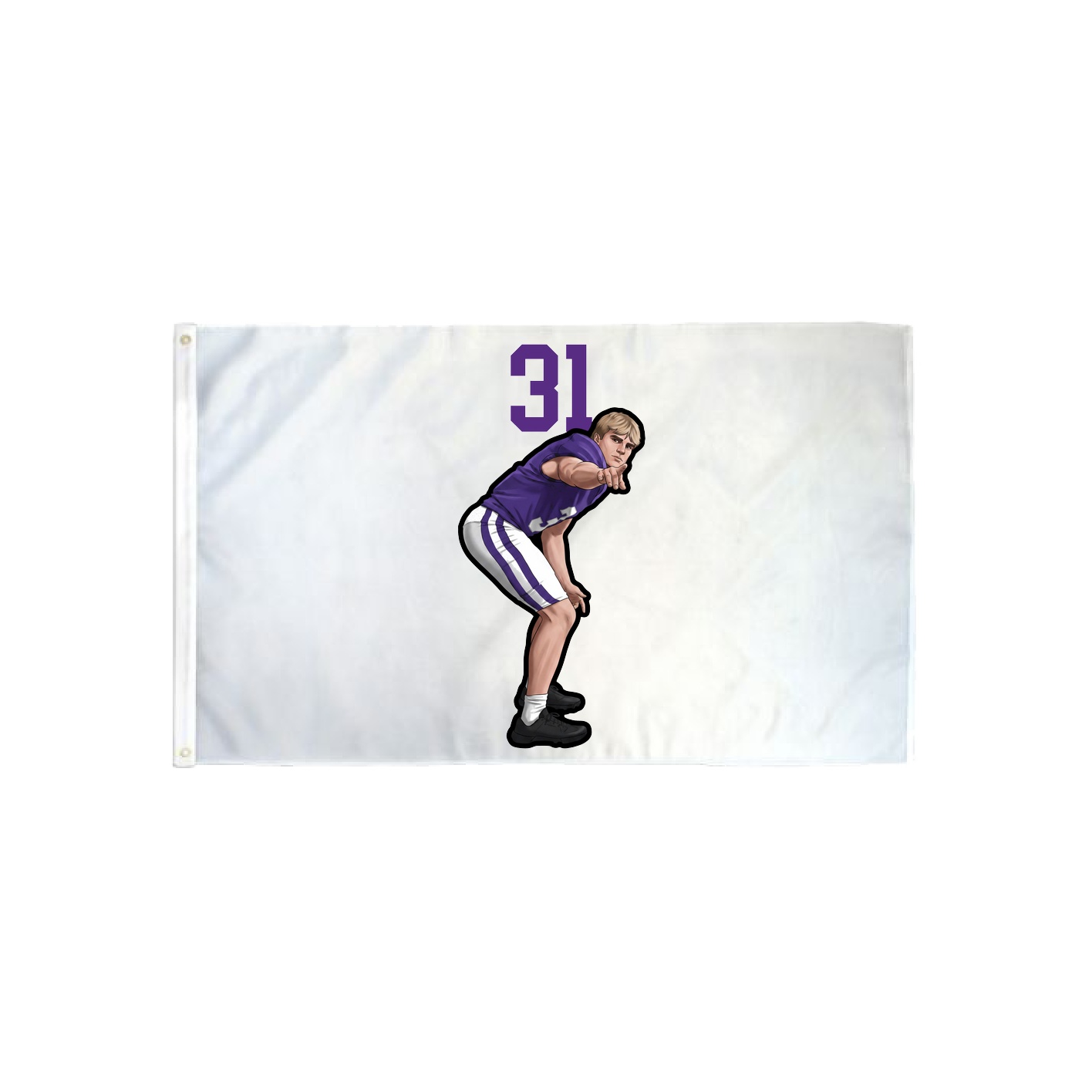 3x5 Flag — Number Top in Classic