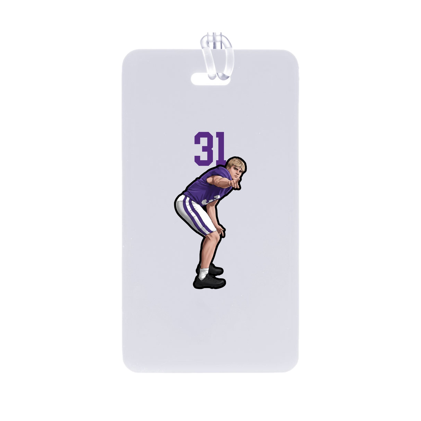 Bag Tag — Number Top in Classic
