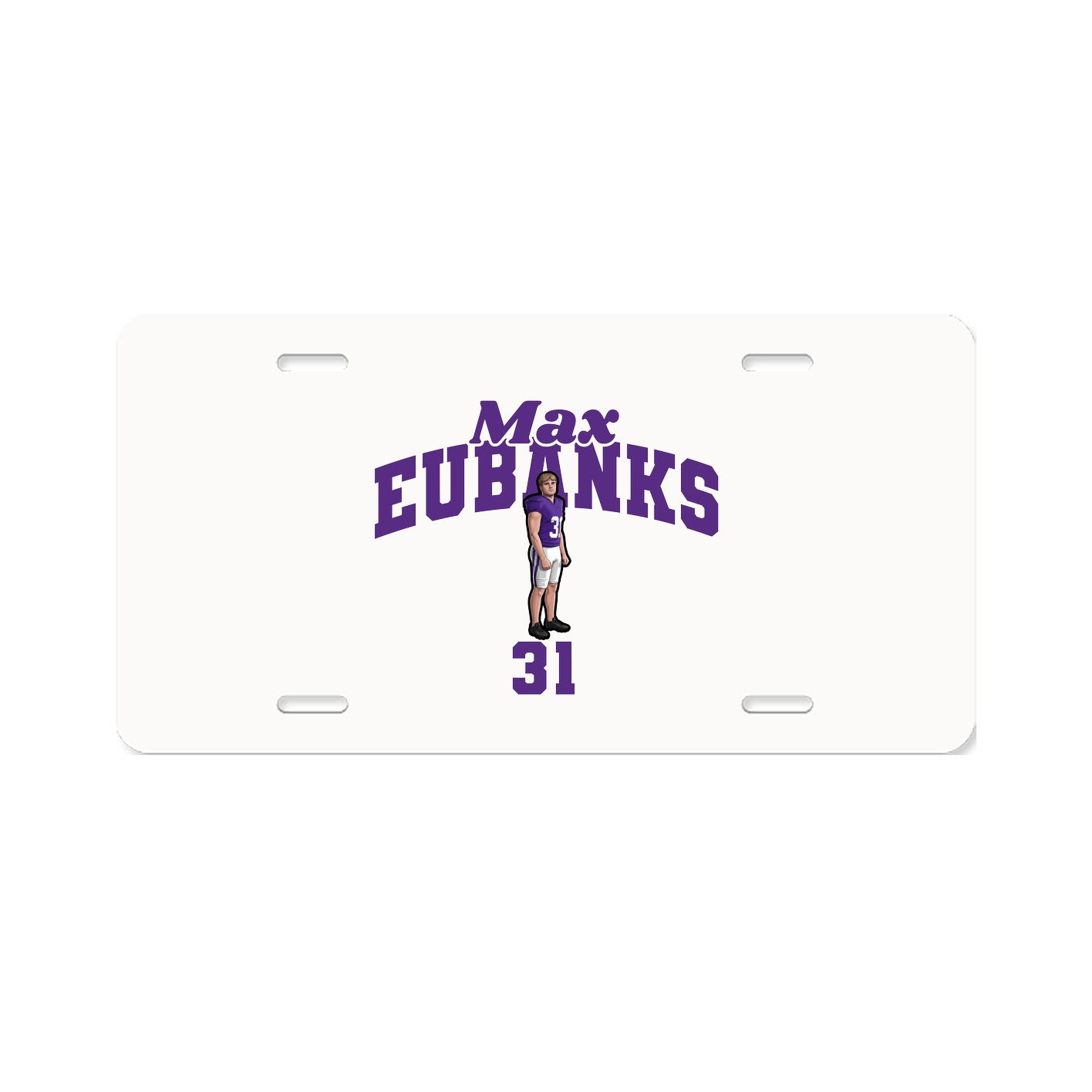 License Plate — Signature Arch in Classic
