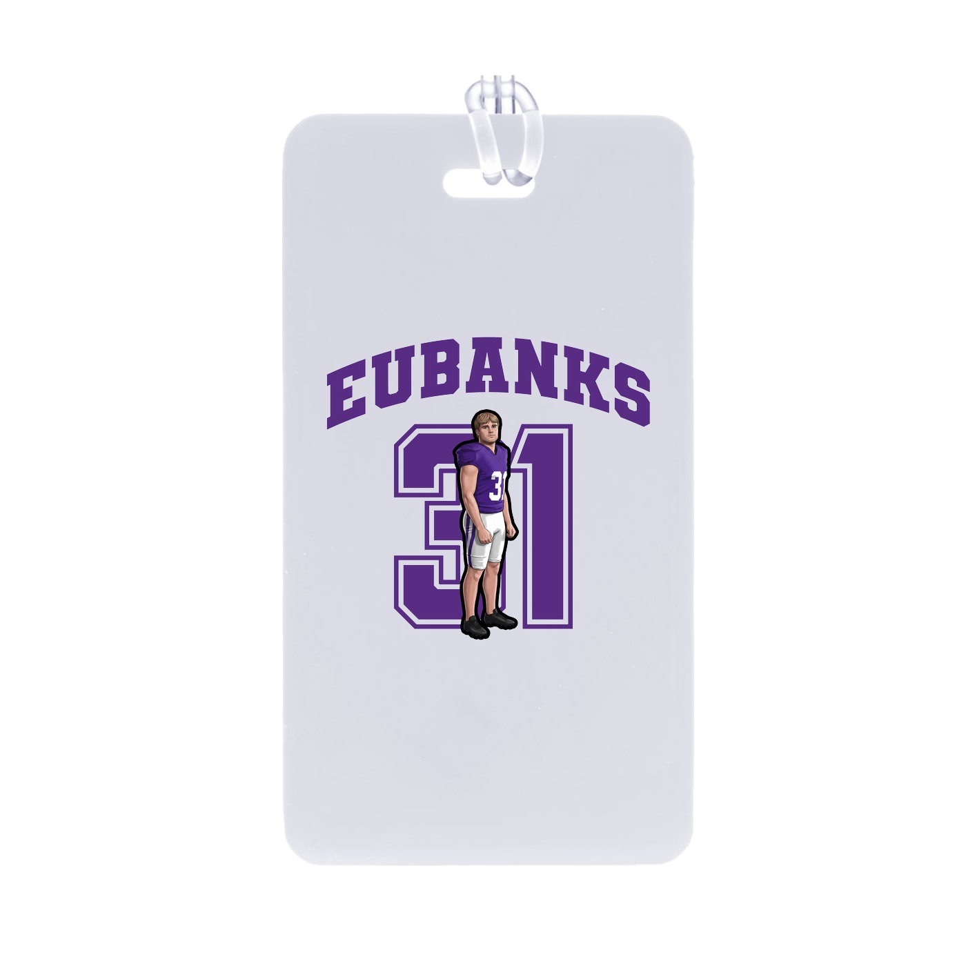 Bag Tag — Number in Classic