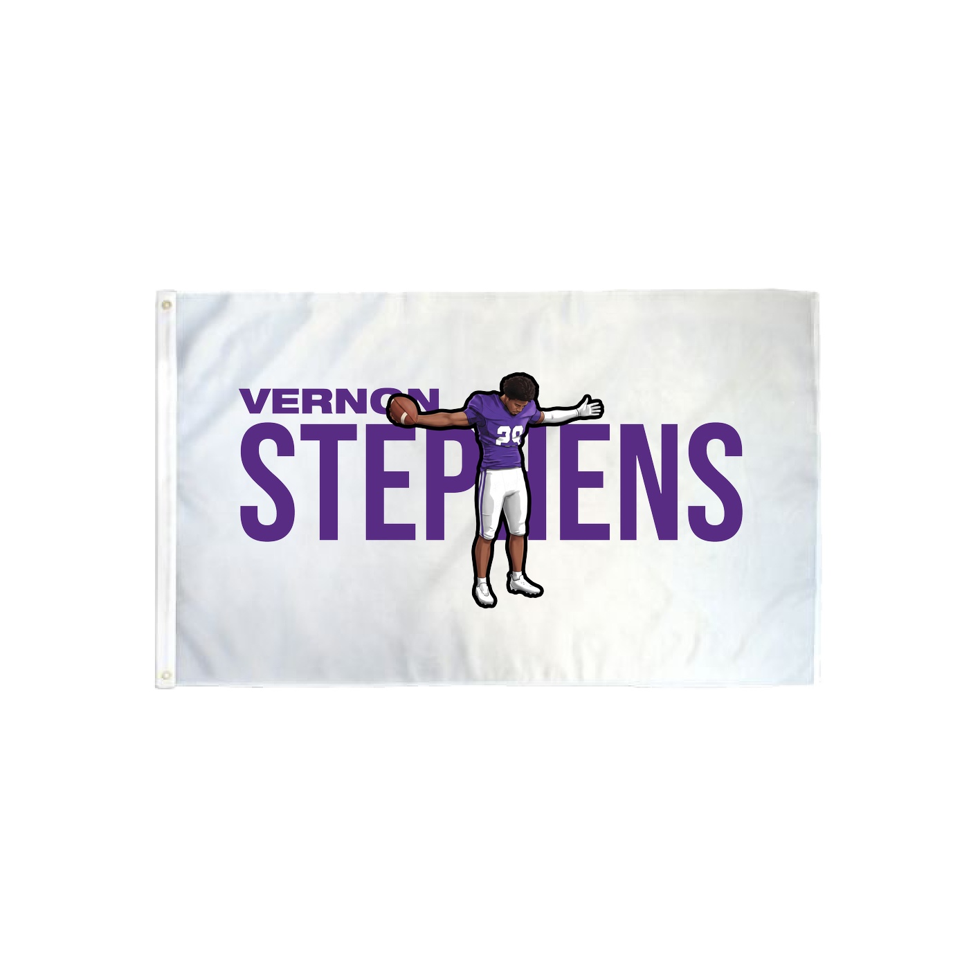 3x5 Flag — Player Name in Classic
