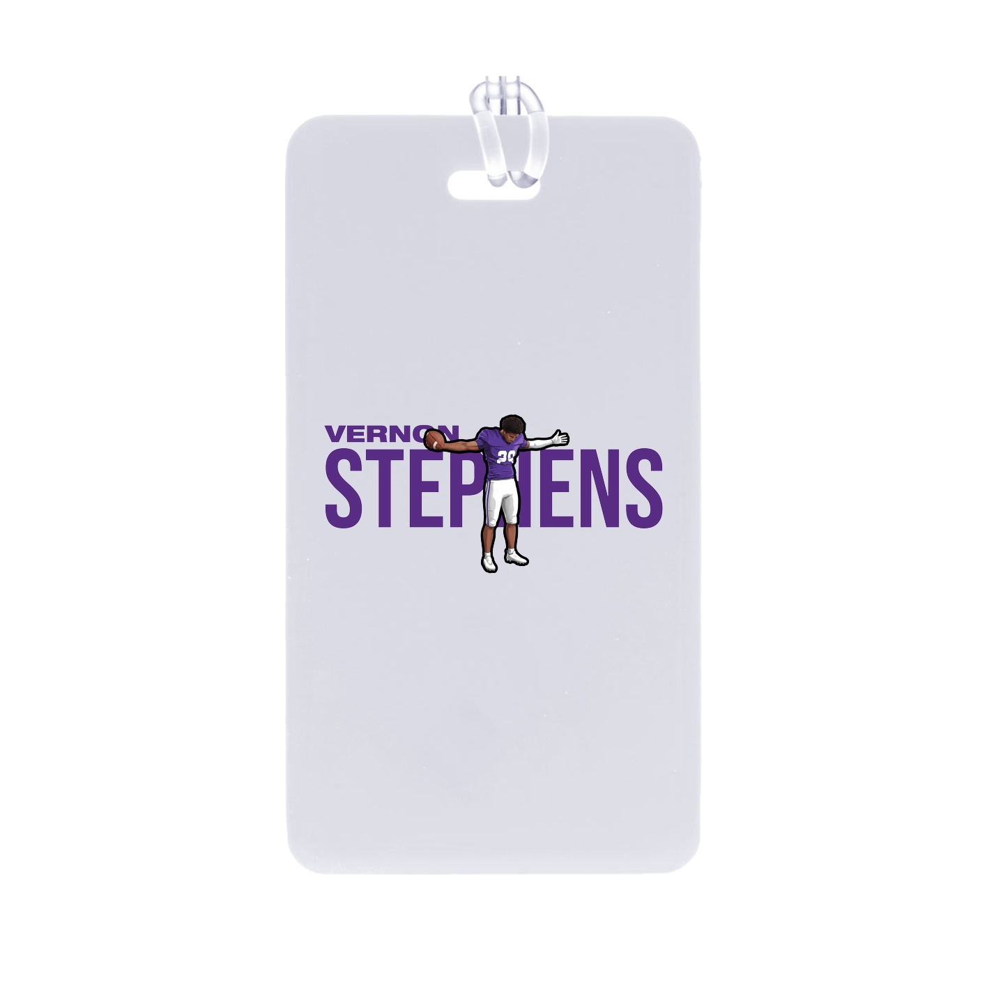Bag Tag — Player Name in Classic