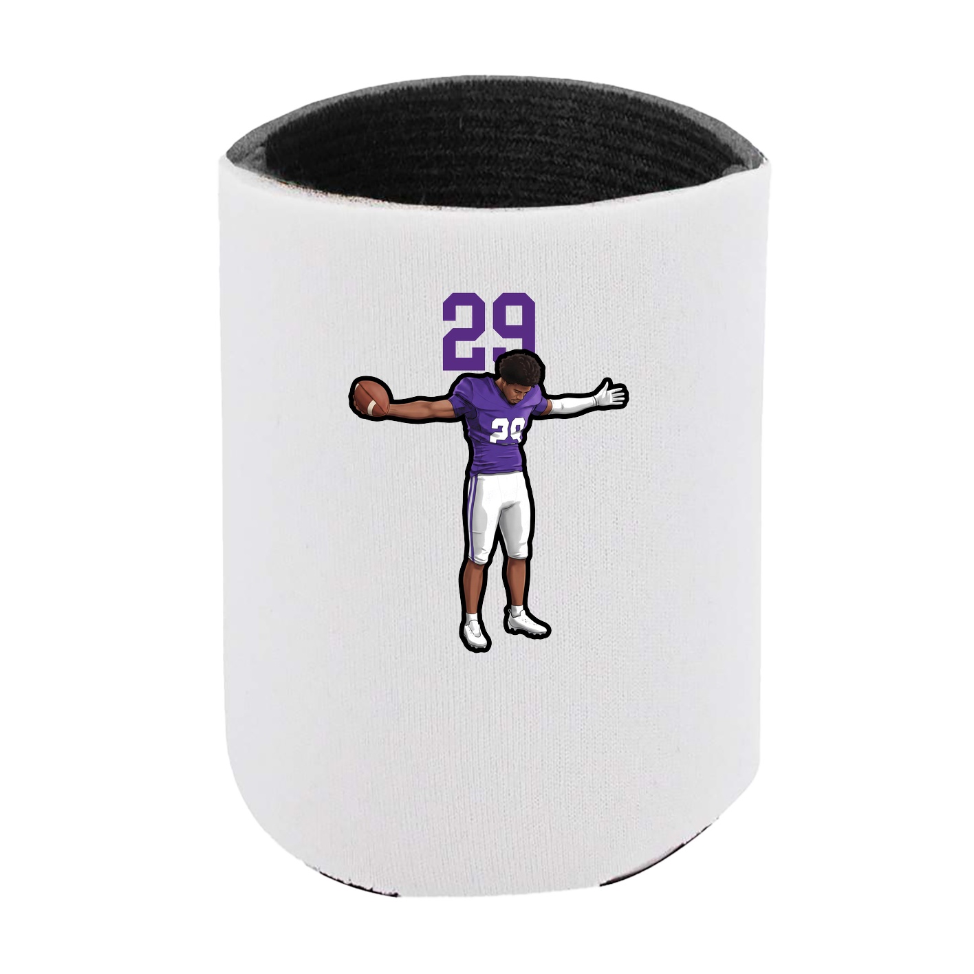 Can Holder — Number Top in White