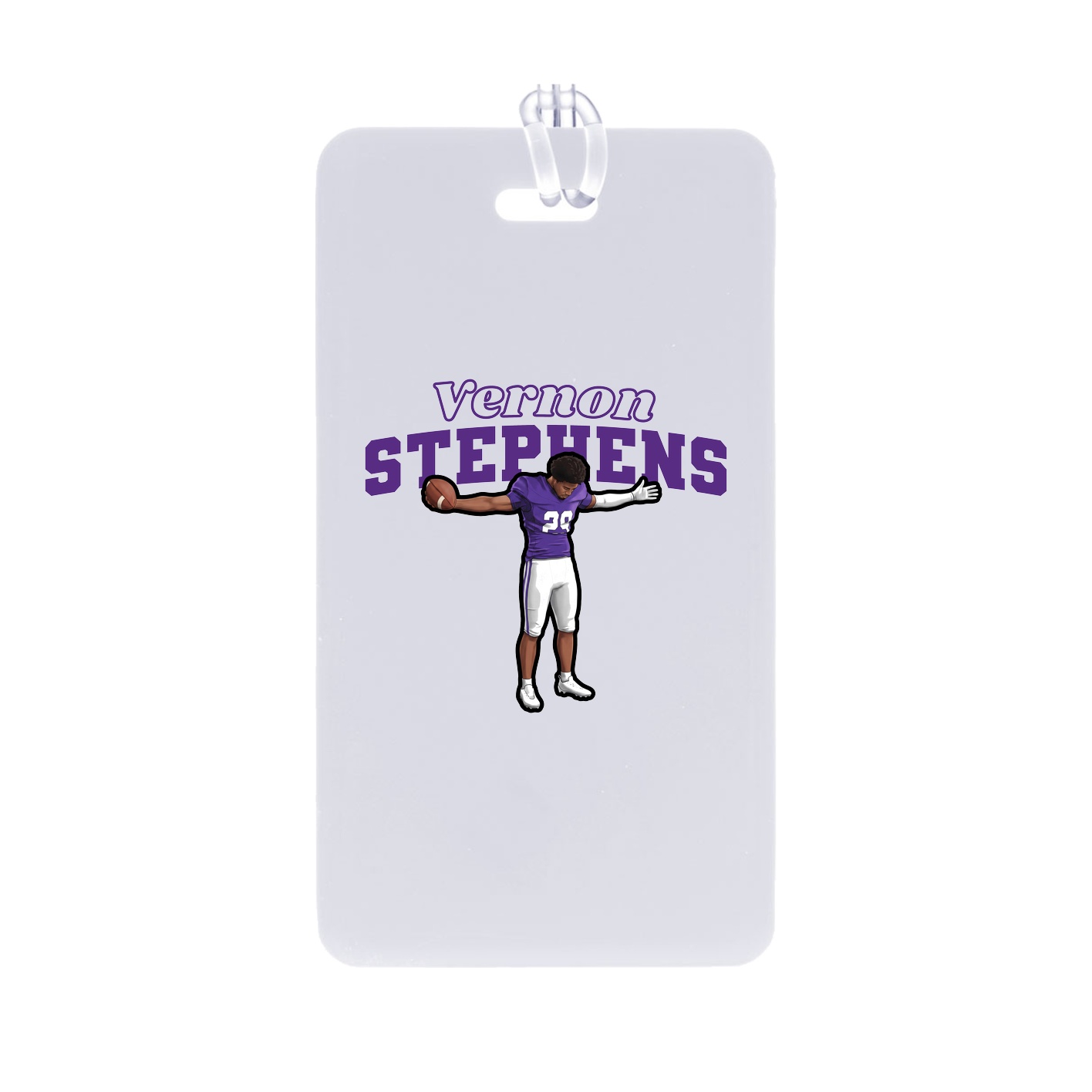 Bag Tag — Name Arch in Classic