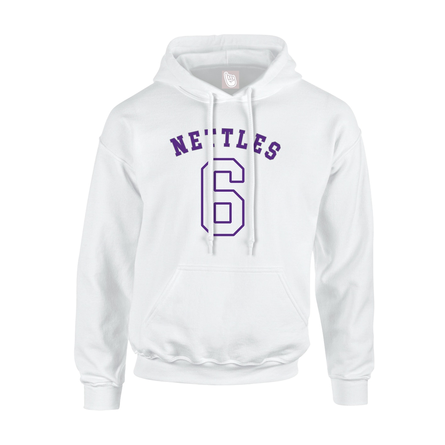 Hoodie — Shirsey Arch in White