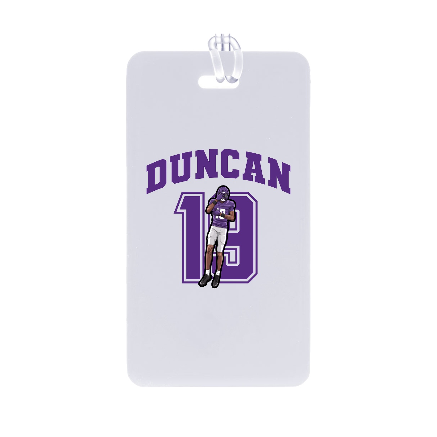 Bag Tag — Number in Classic