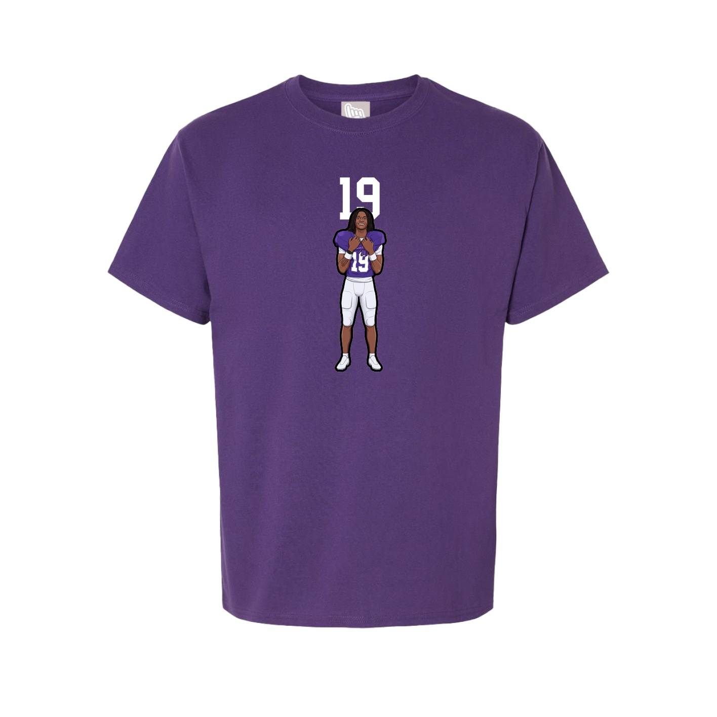 Tee — Number Top in Purple