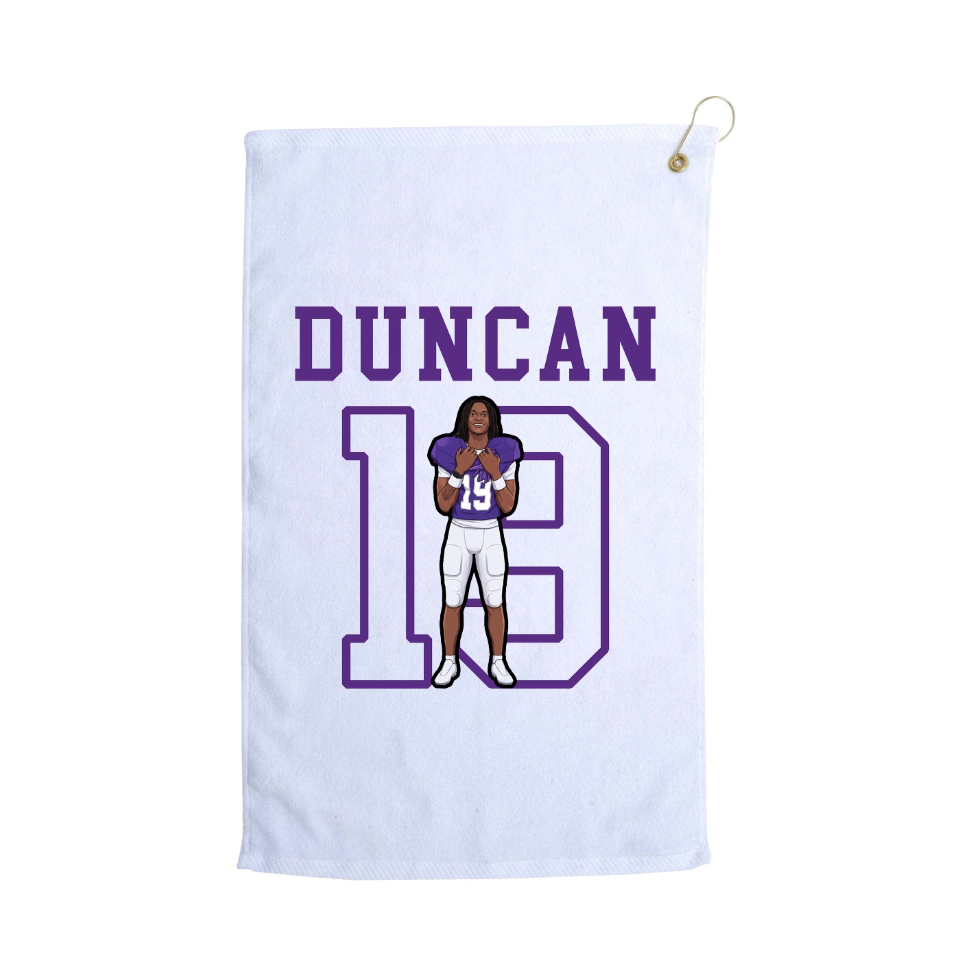 Golf Towel — Shirsey in White