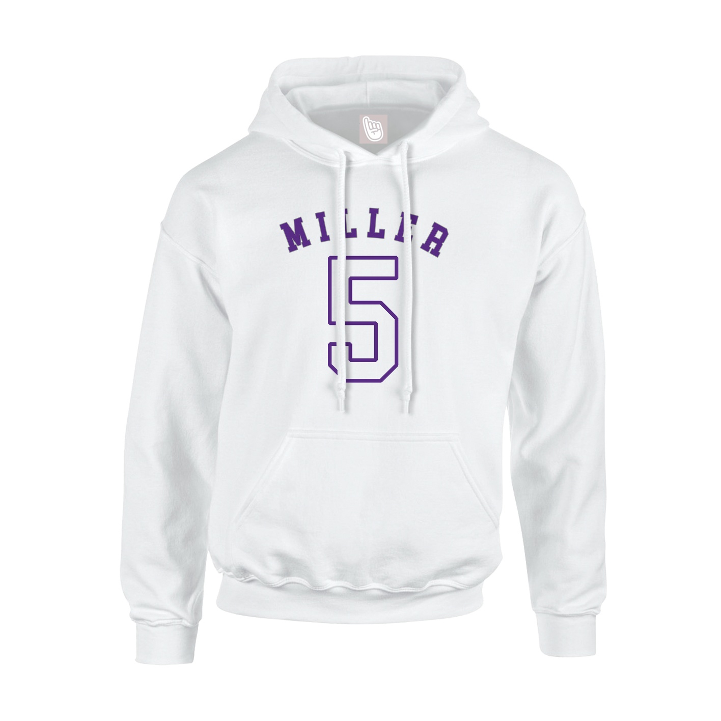 Hoodie — Shirsey Arch in White