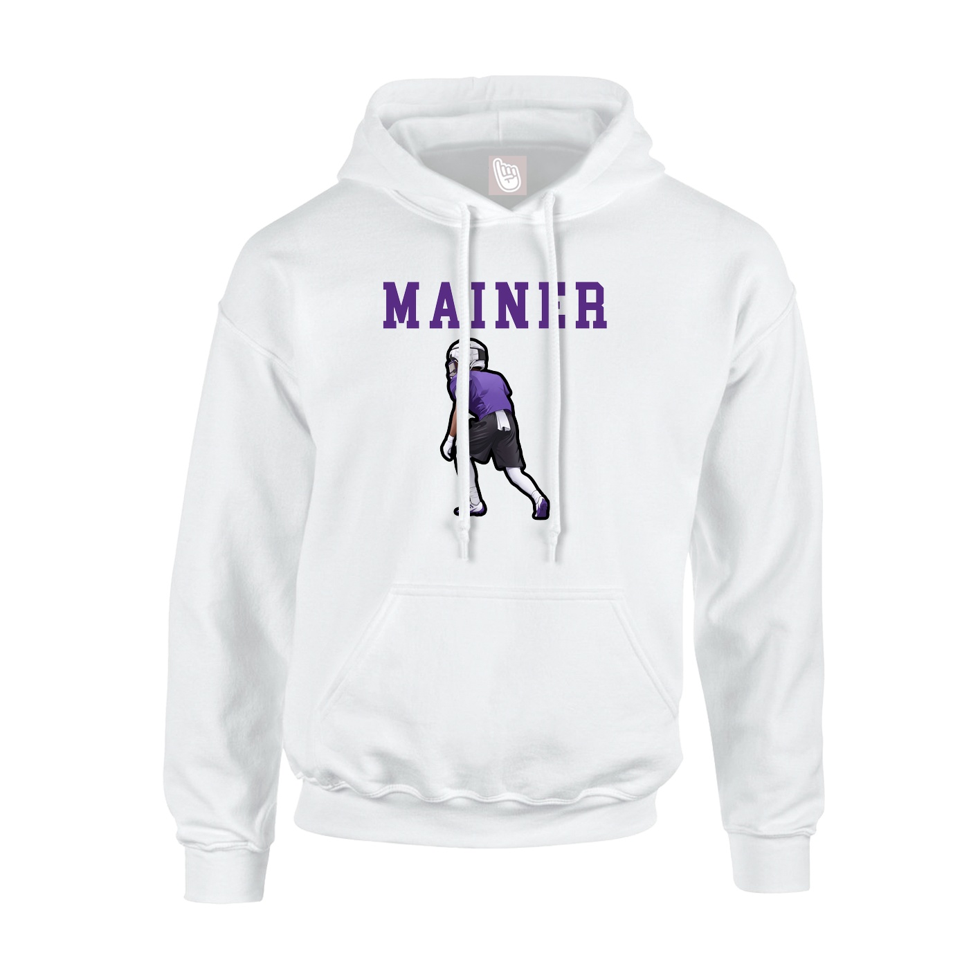 Hoodie — Shirsey in White