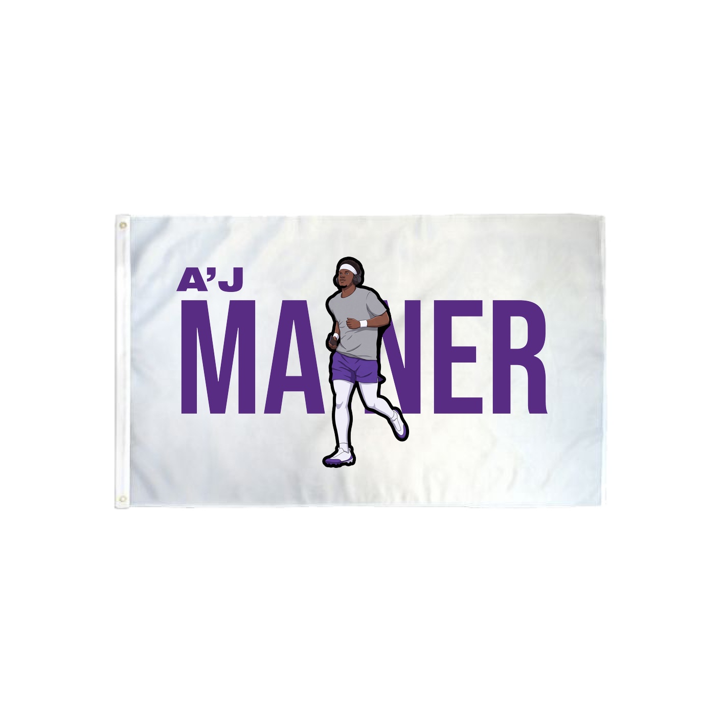 3x5 Flag — Player Name in Classic