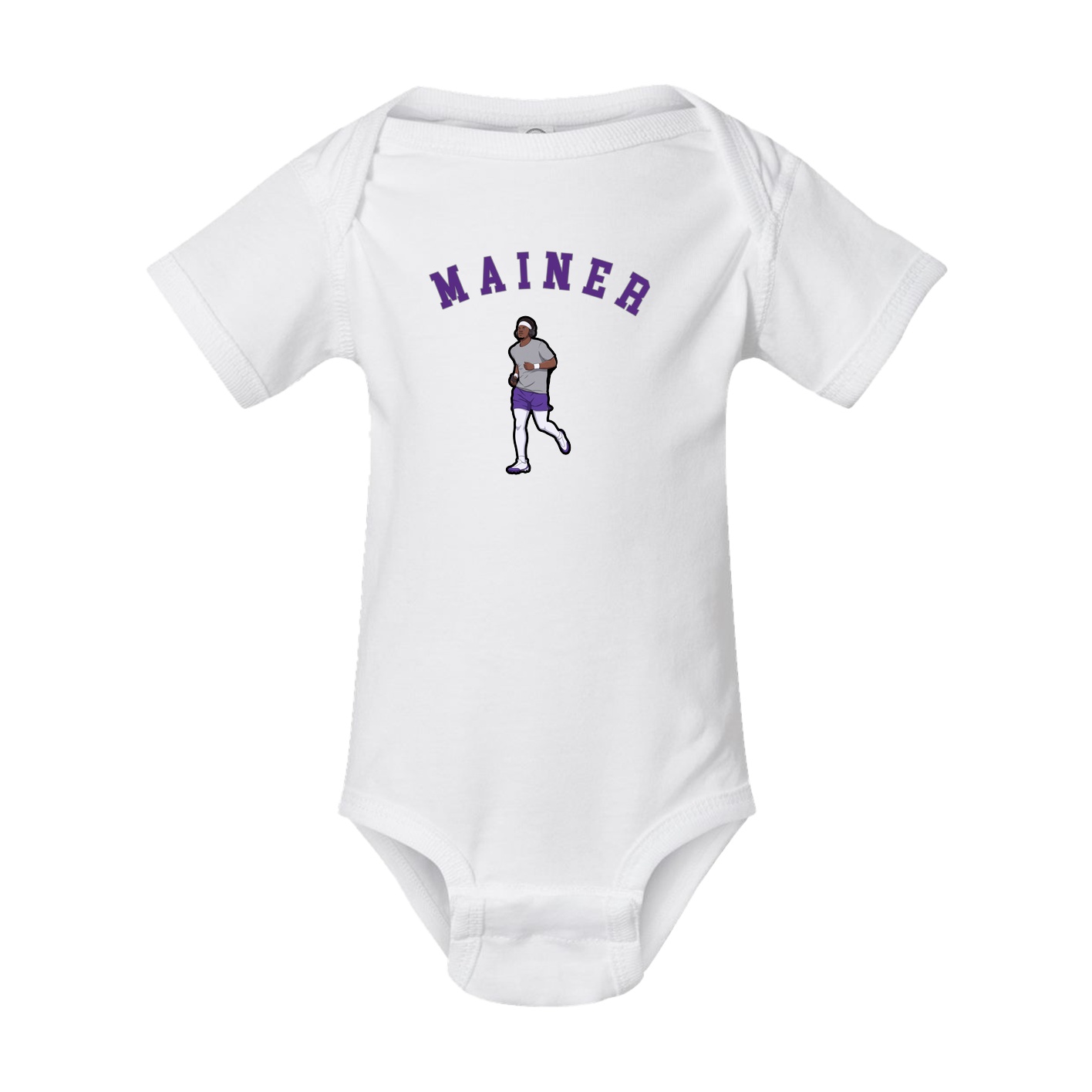 Baby Onesie — Shirsey Arch in White
