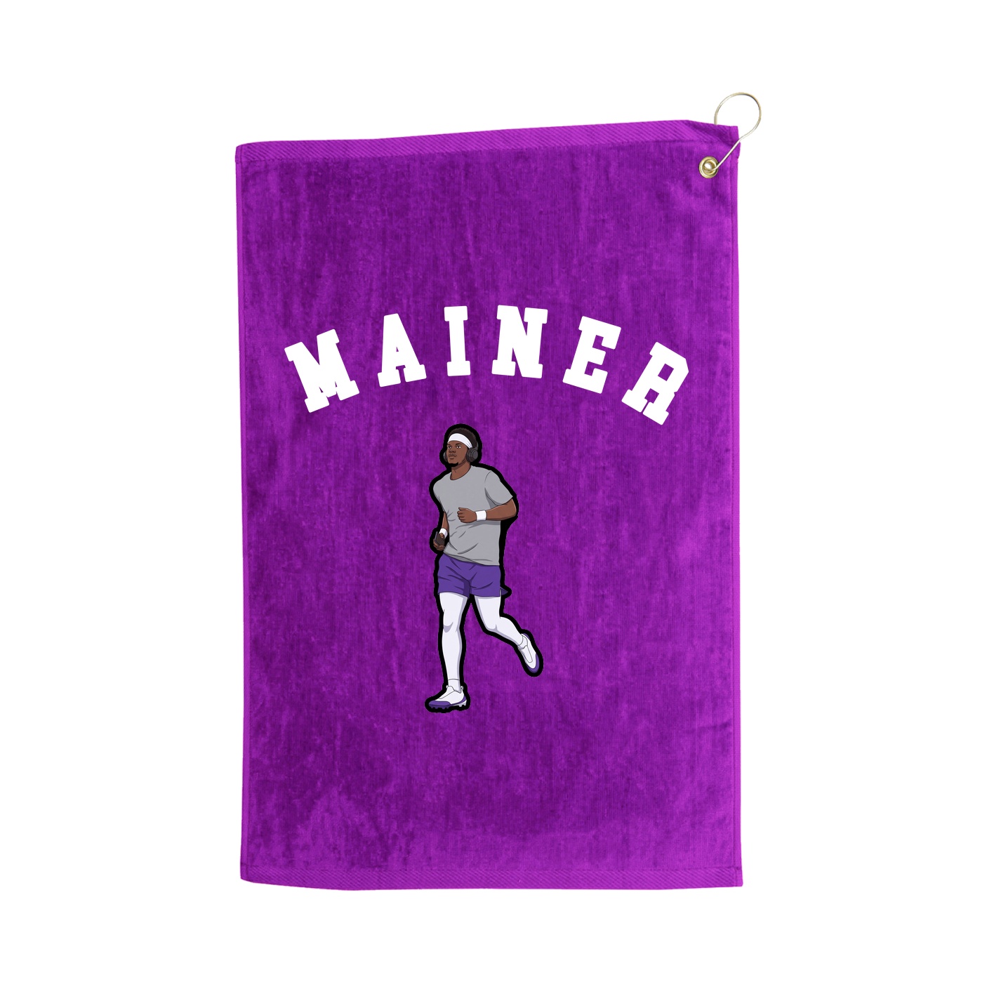 Golf Towel — Shirsey Arch in Purple
