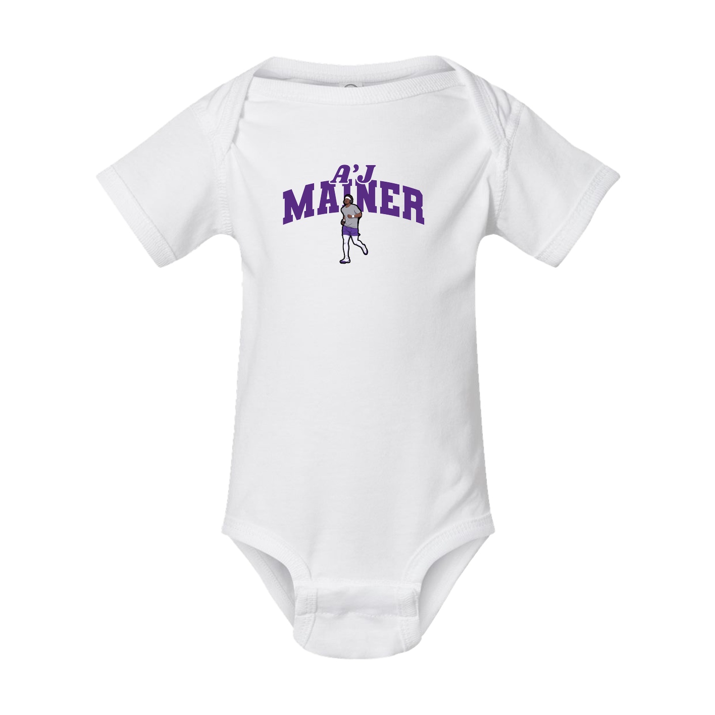 Baby Onesie — Signature Arch in White